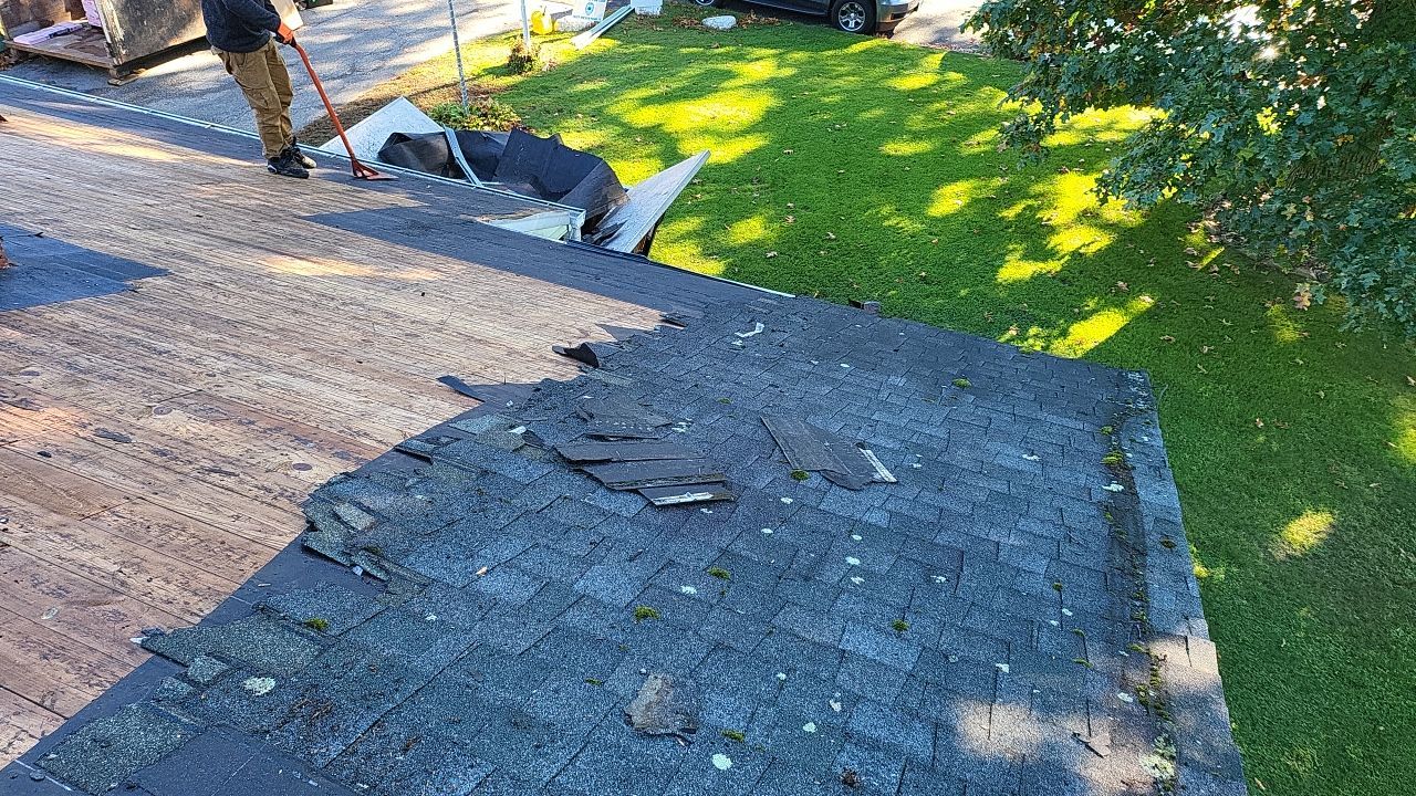 Residential Roofing Installation using Owens Corning TruDefinition Duration Onyx Black by A Plus Exterior