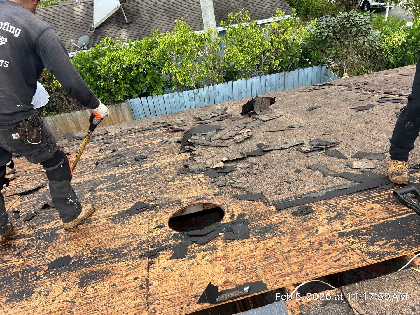 Shingle Roof Replacement and Exterior Fascia Repair in Boca Raton by Aastro Roofing
