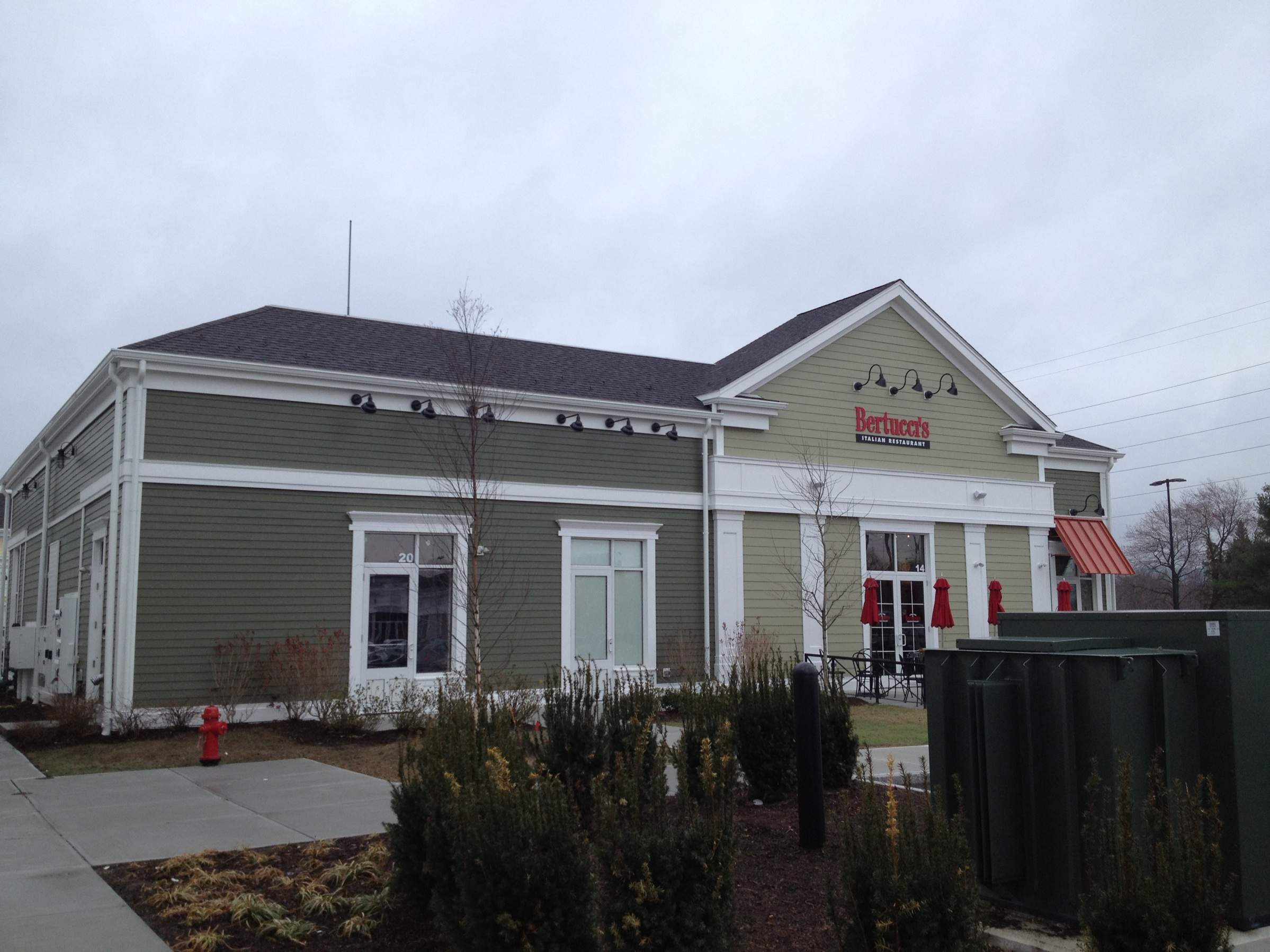 Commercial Gutter System at Wayland Town Center by Gutter Pro Enterprises