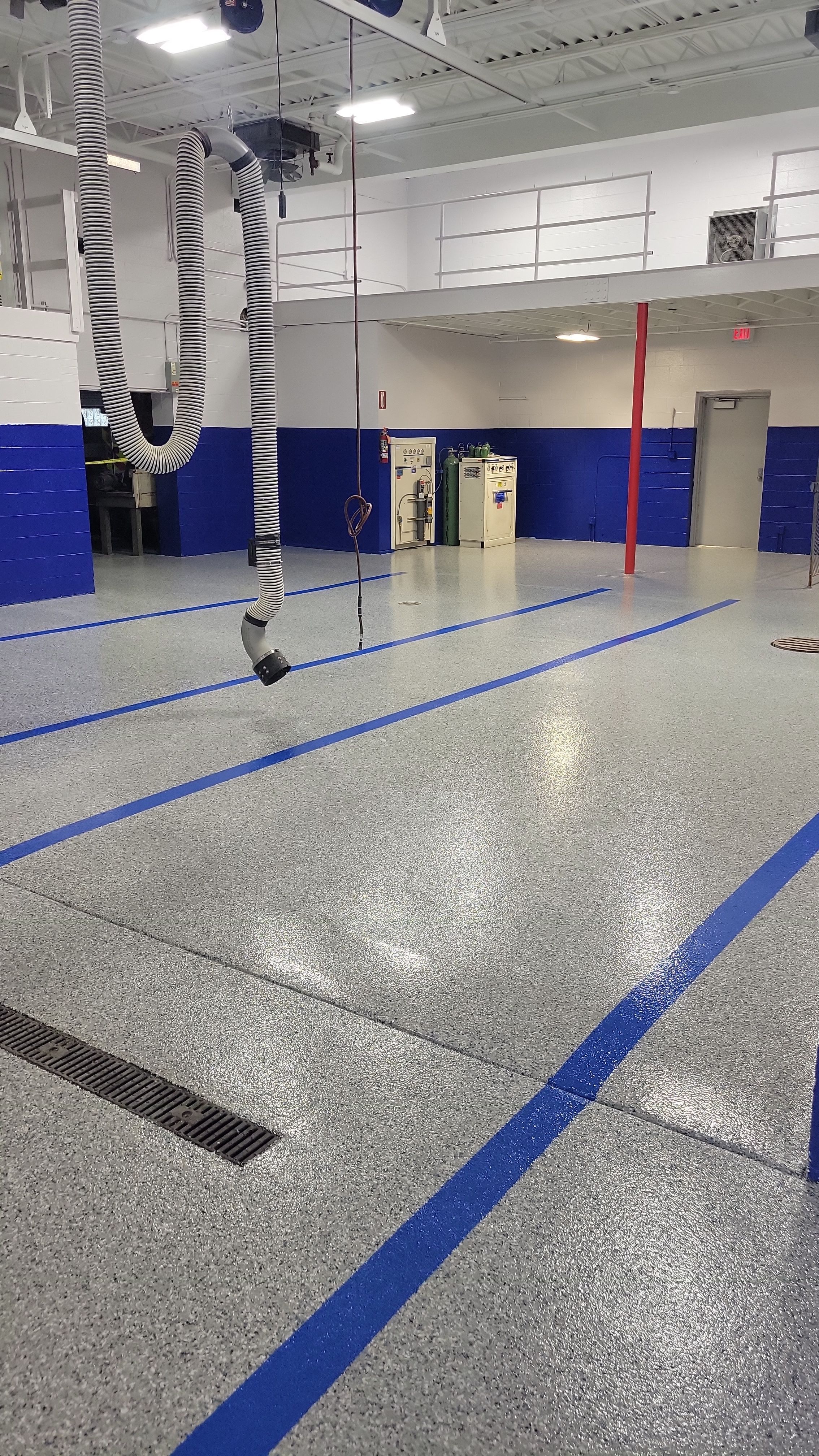 Fire Station in Stonewash - North Jackson, OH by Alexander Concrete Coatings