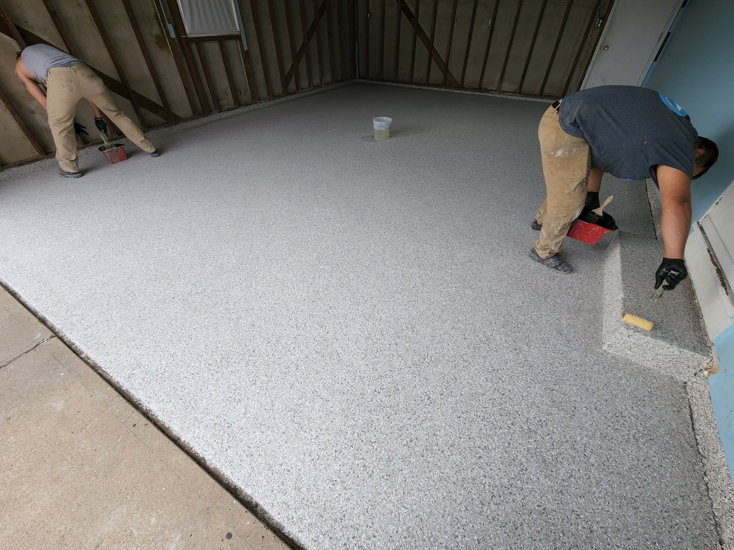 Garage using Mount Everest by Select Painting, Coatings & Garage Cabinets