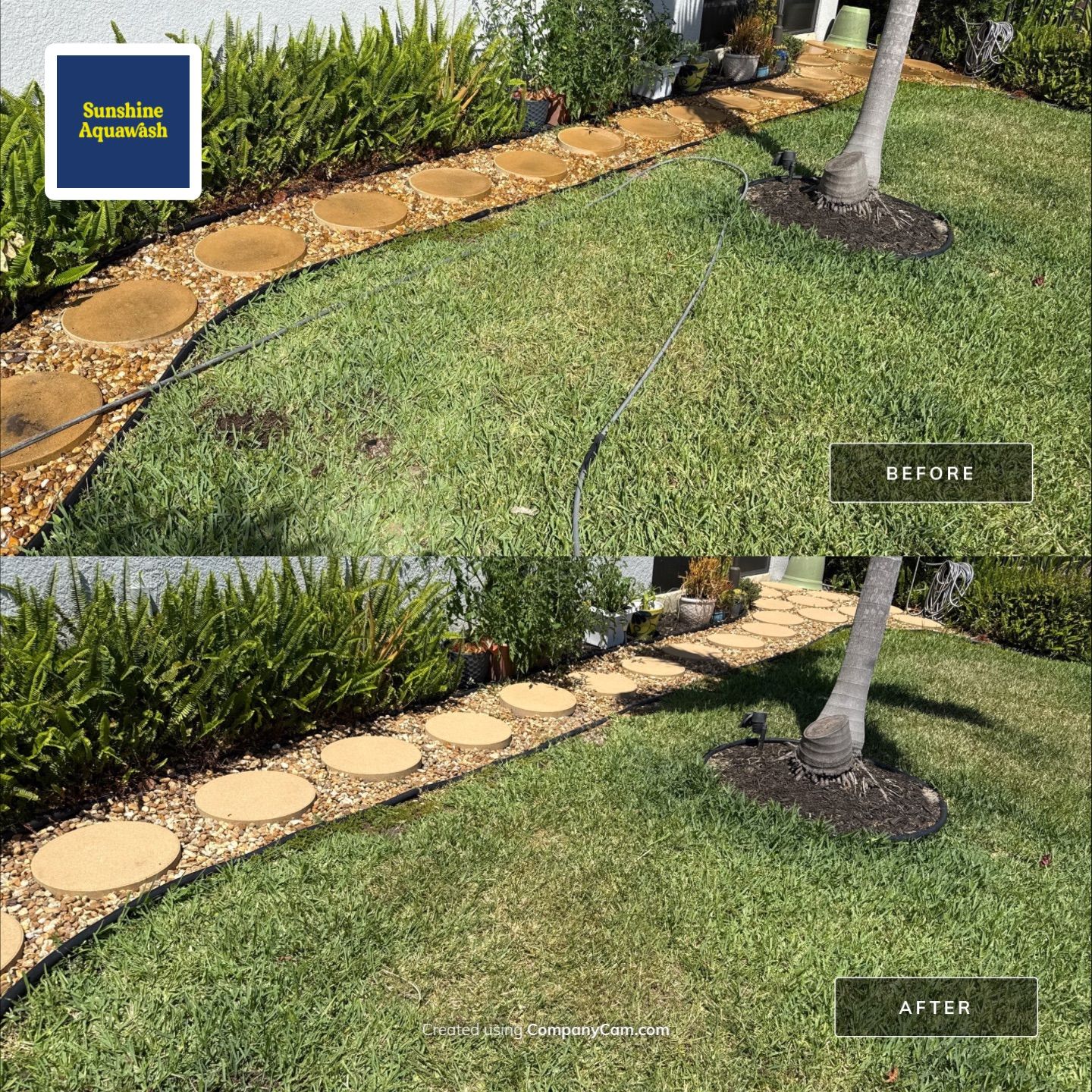 Paver Driveway & Concrete Cleaning | Trevesta Community | Palmetto, FL by Sunshine AquaWash