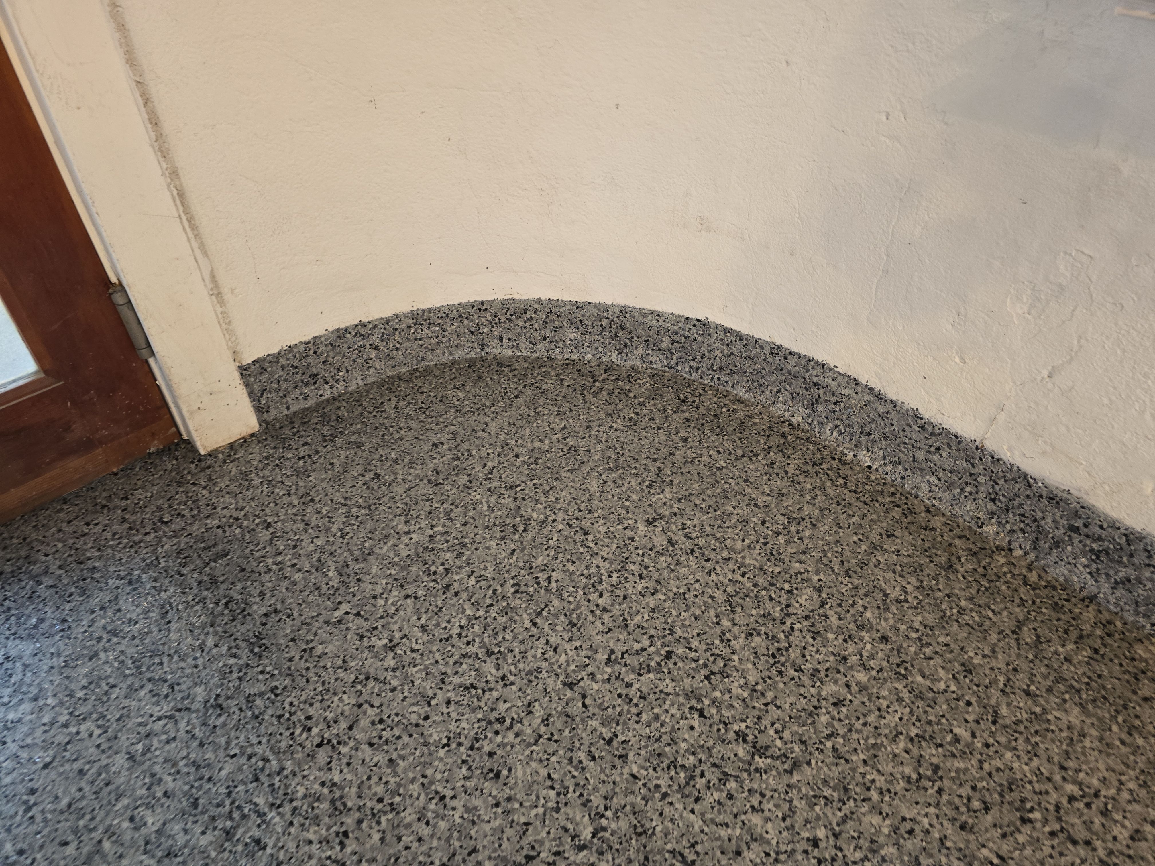 Check it out! Steelwheel Corner gets a new floor! by Elite Floor Solutions
