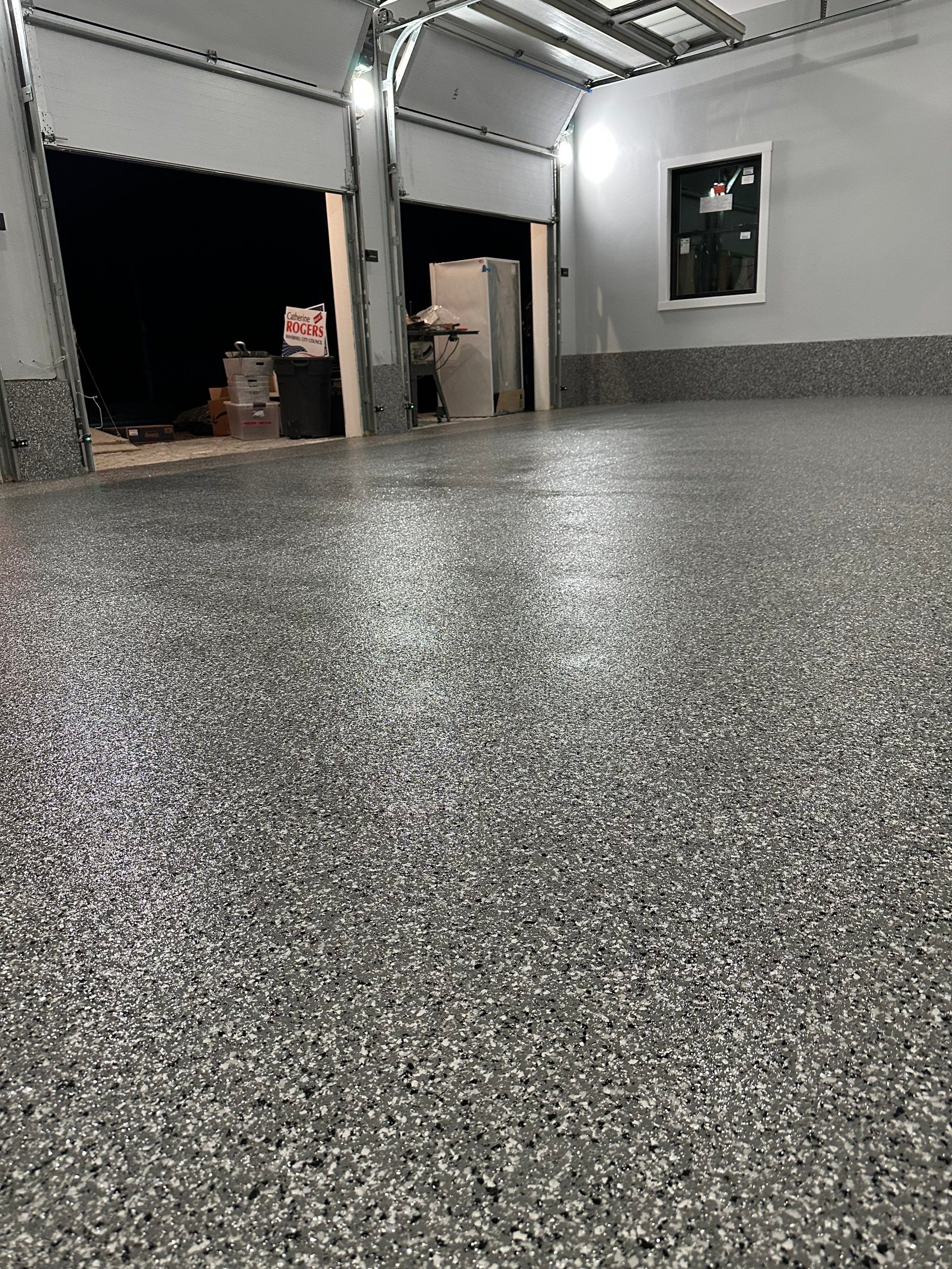 Rogers Garage TransFLOORmation by Symphony Concrete Coatings
