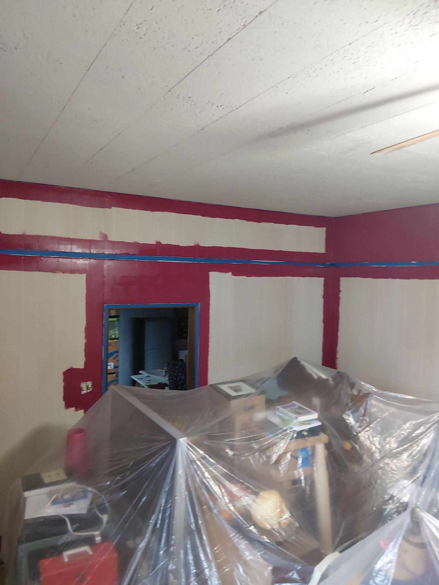 Interior Transformation: Refreshing Wood Paneling by Legendary Services Company LLC.