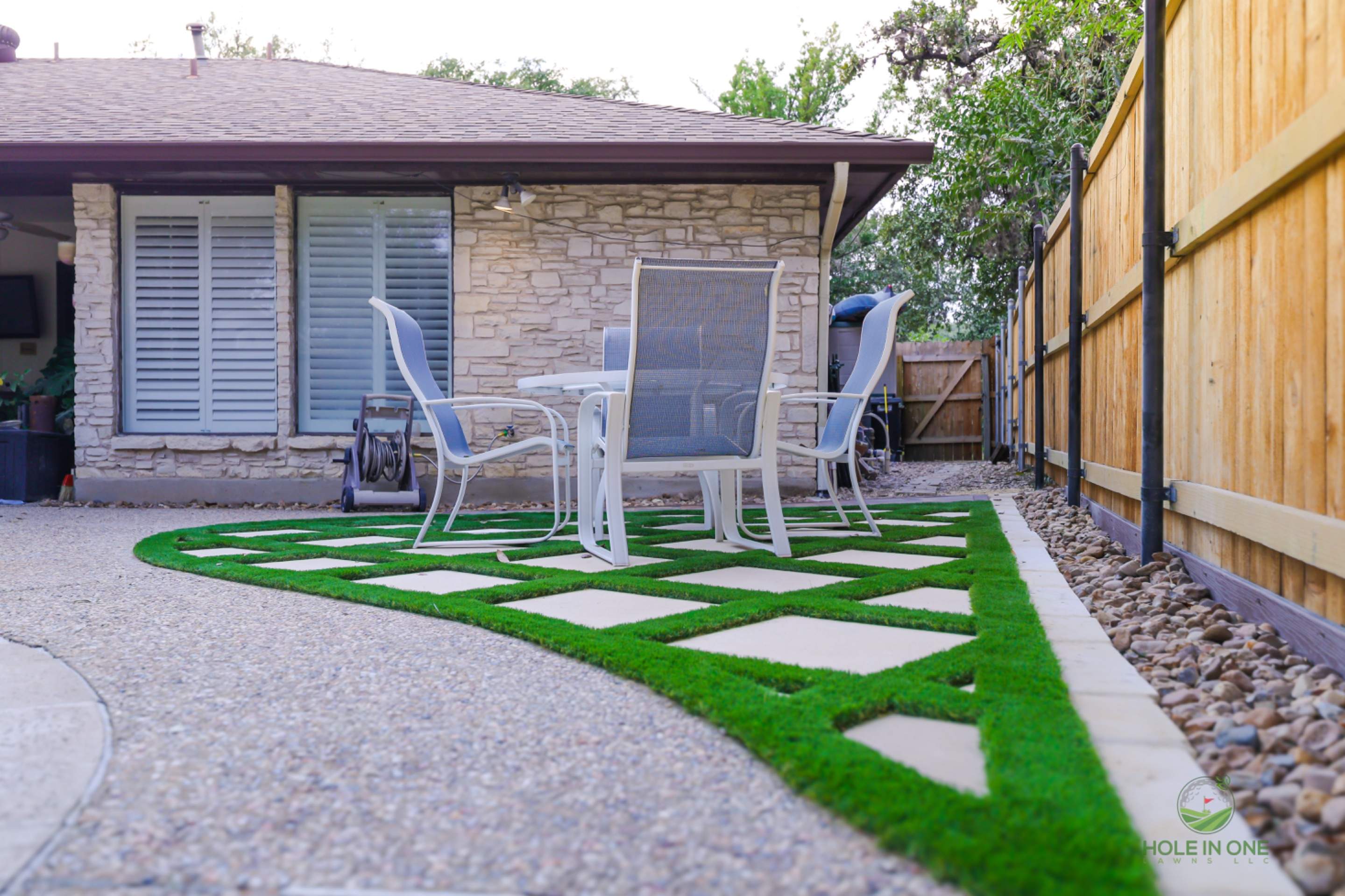 Hunters Creek, San Antonio Tx. by Hole In One Lawns, LLC