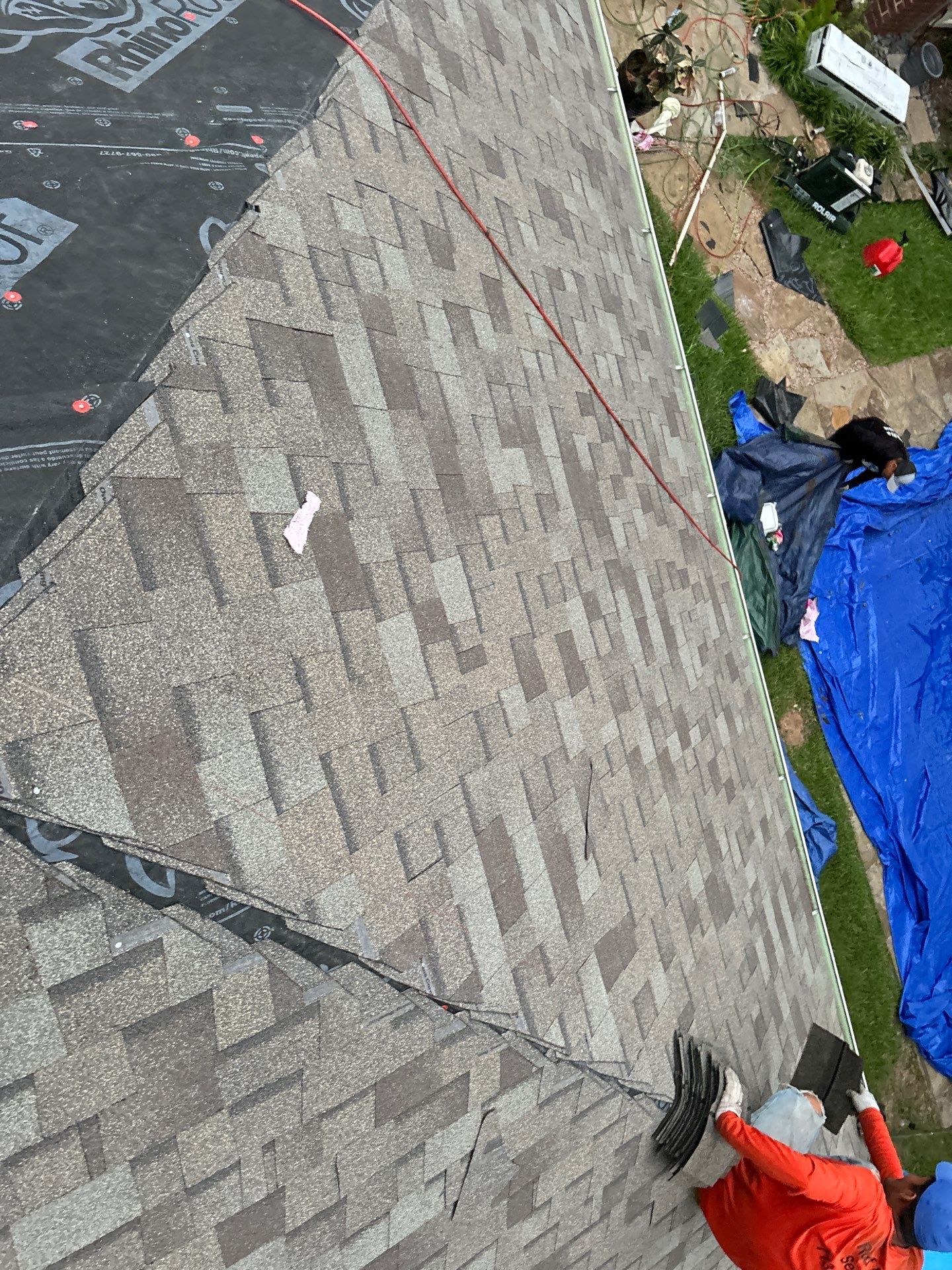 Residential Roofing Installation using Owen's Corning Duration (Lifetime) Shingles by Roof Repair Company