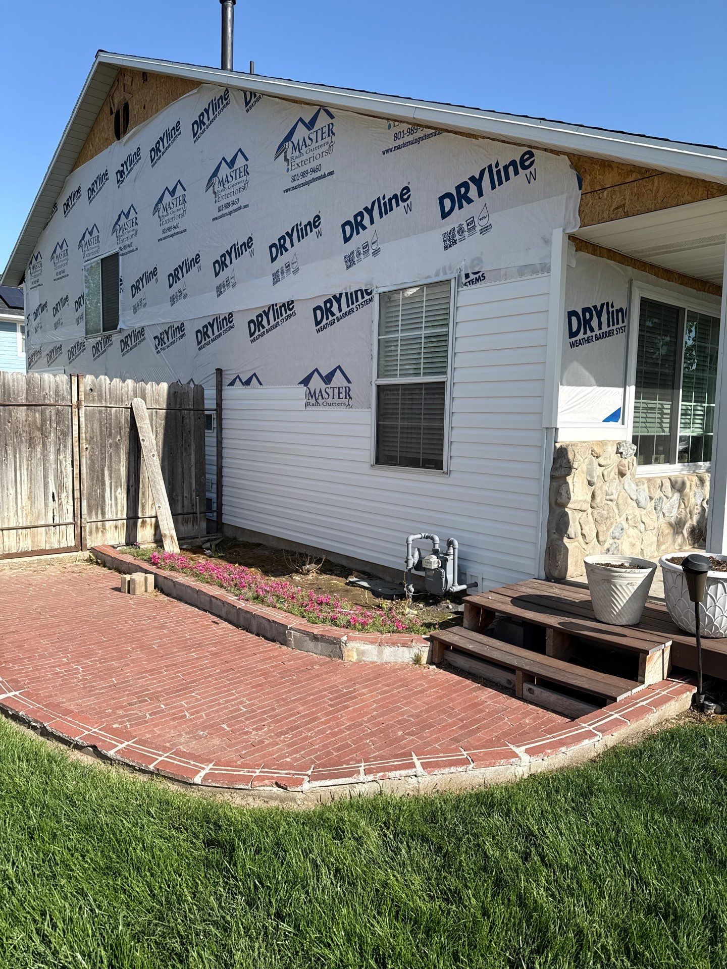 Project in Orem by Master Rain Gutters.
