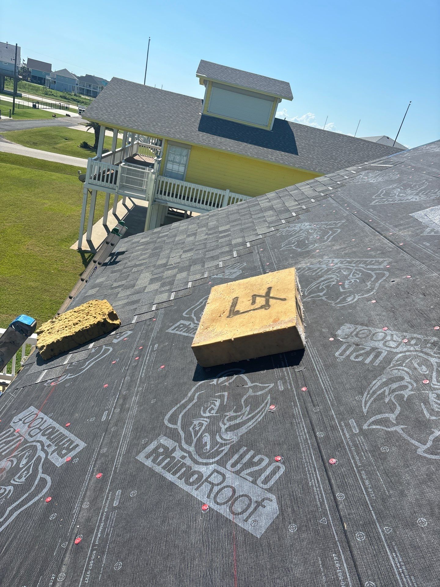 Residential Roofing Repair using Owen's Corning Duration (Lifetime) Shingles by Roof Repair Company