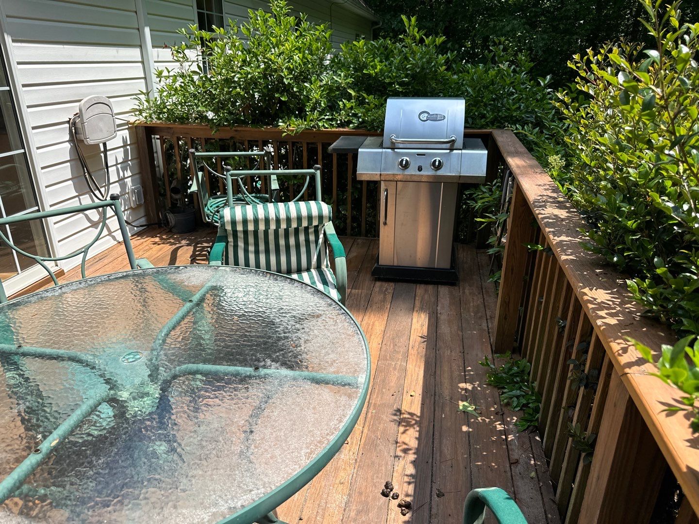Weathered Deck using Wood Sealant by DuraSeal