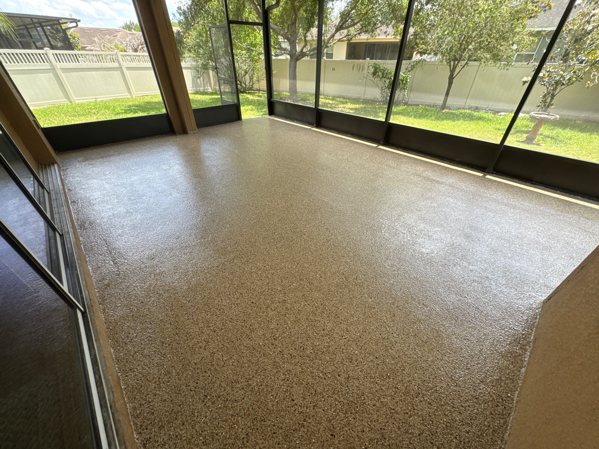 Fish Hawk, FL Lanai Renovation by Performance Floors & Coating