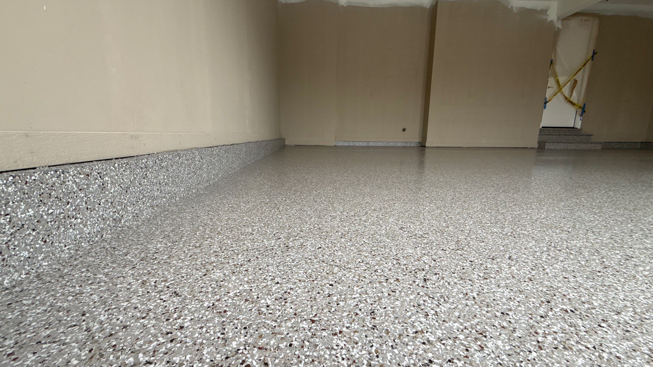 Custom Garage Epoxy Floor in Shawnee by Banner Garage