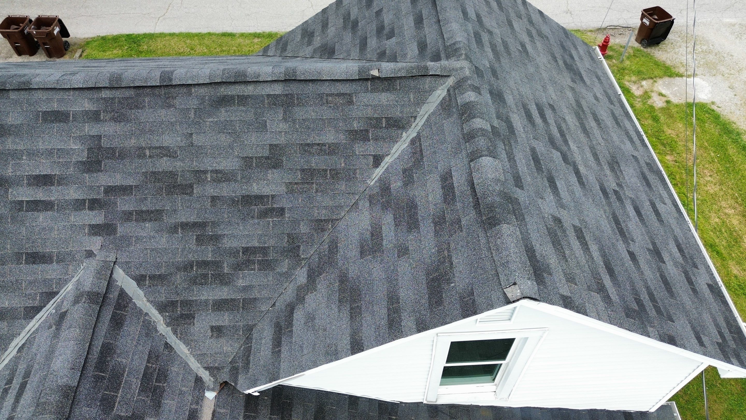 Residential Roofing Installation using Duration Series Shingles - Slatestone Gray by RoofX 
