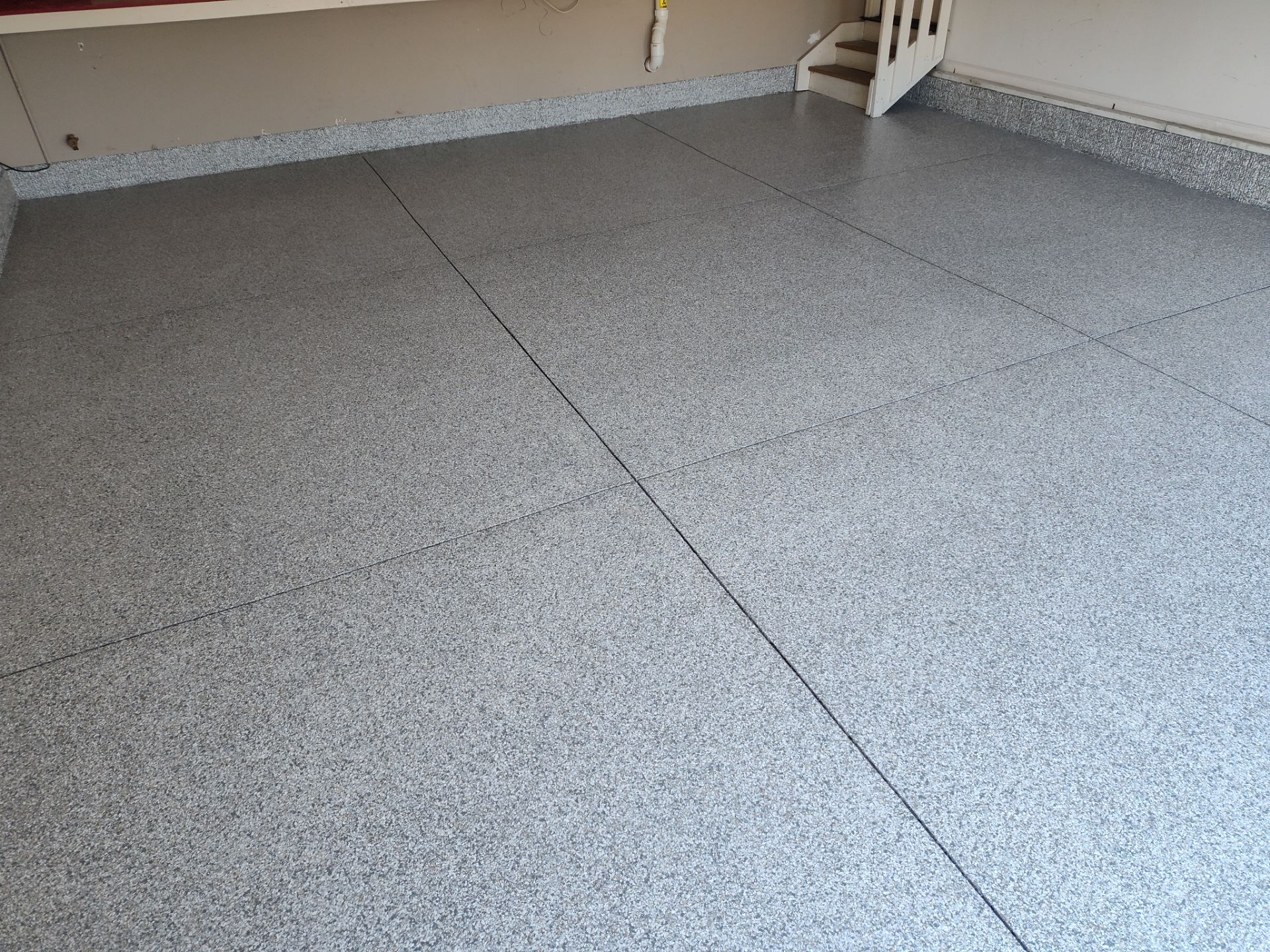 Another Happy Customer Each Time They Open the Garage Door :) by Revival Concrete Coatings