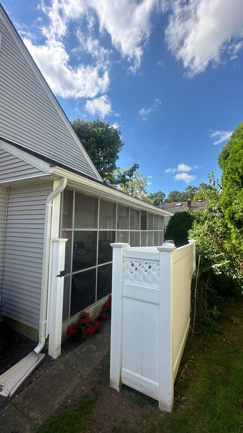 Cleaning and Microguard Installation. by Above All Gutters 