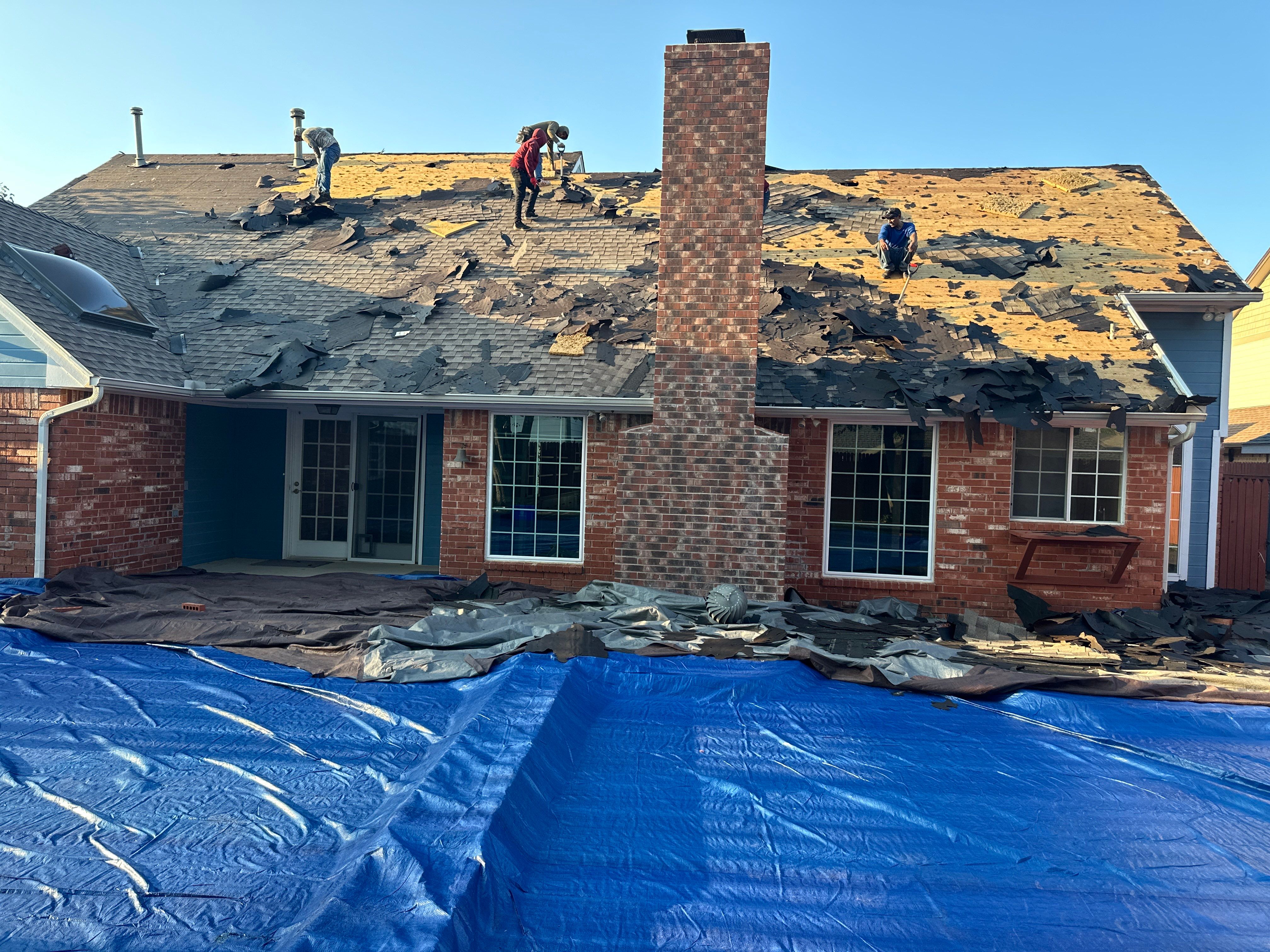 Residential Roofing Installation using GAF by Castillo Roofing