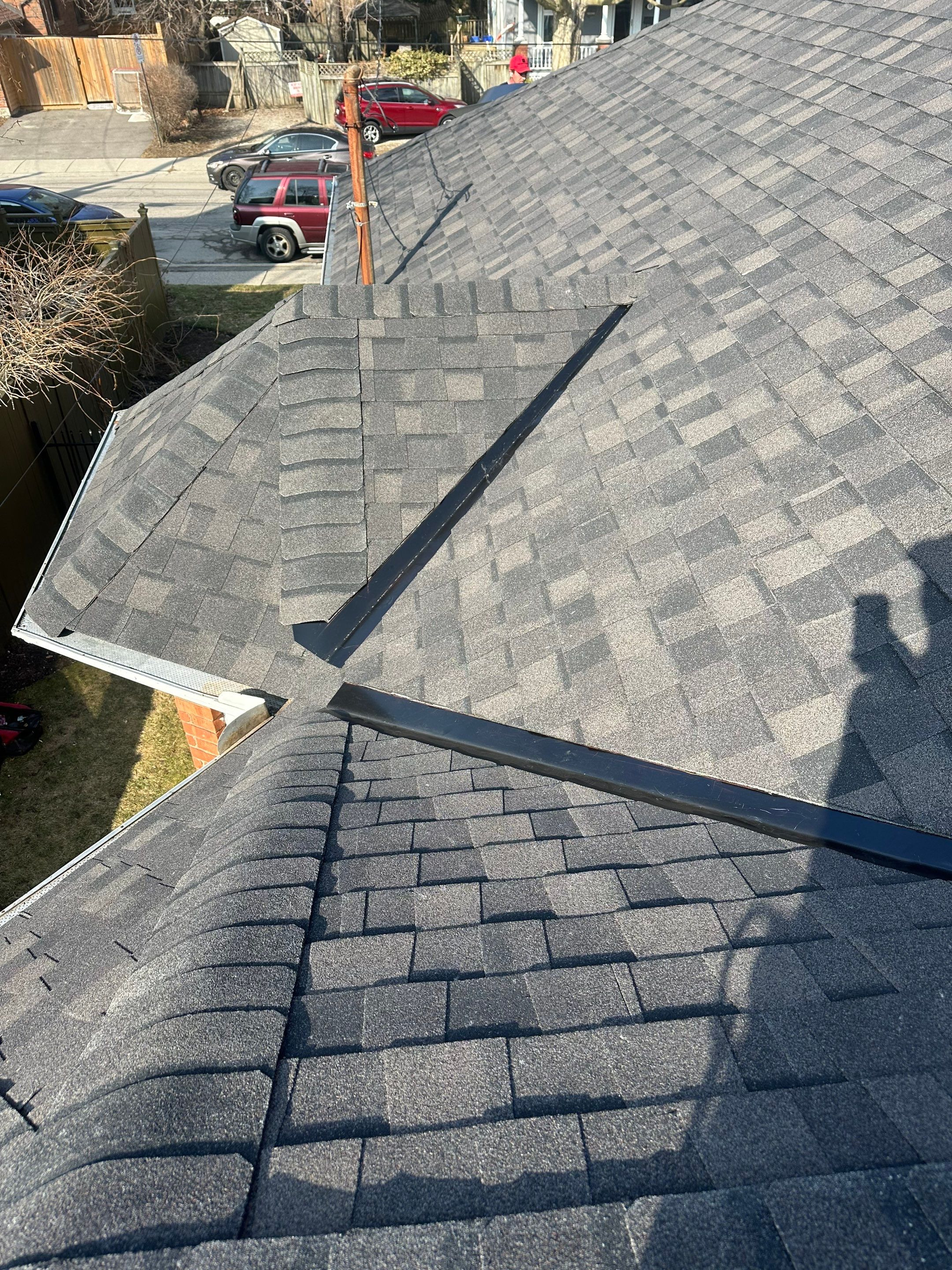 Project in Hamilton by The Roofing Crew