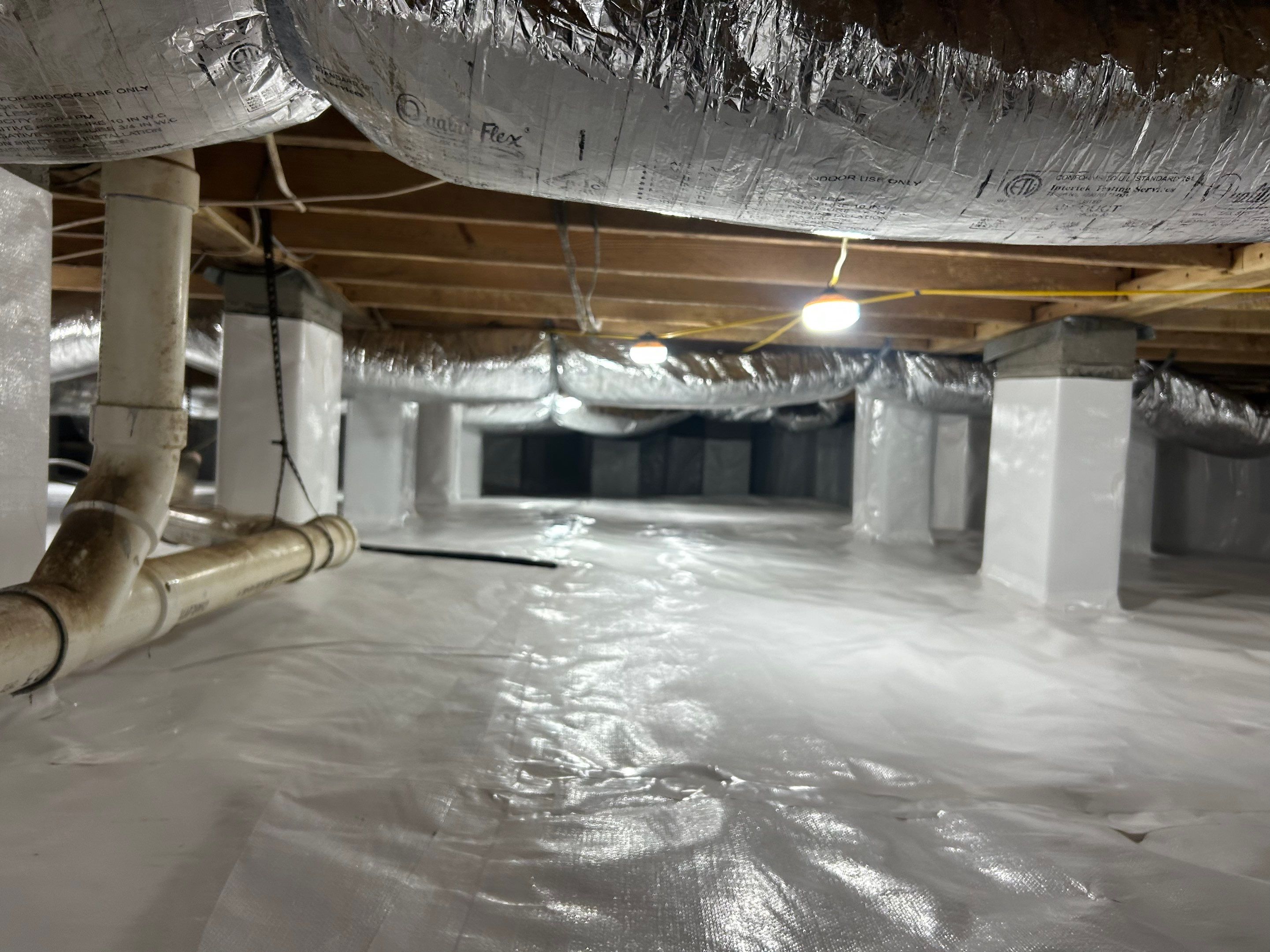 Encapsulation, Attic Insulation, and Attic Fan Project by Impact Crawlspace