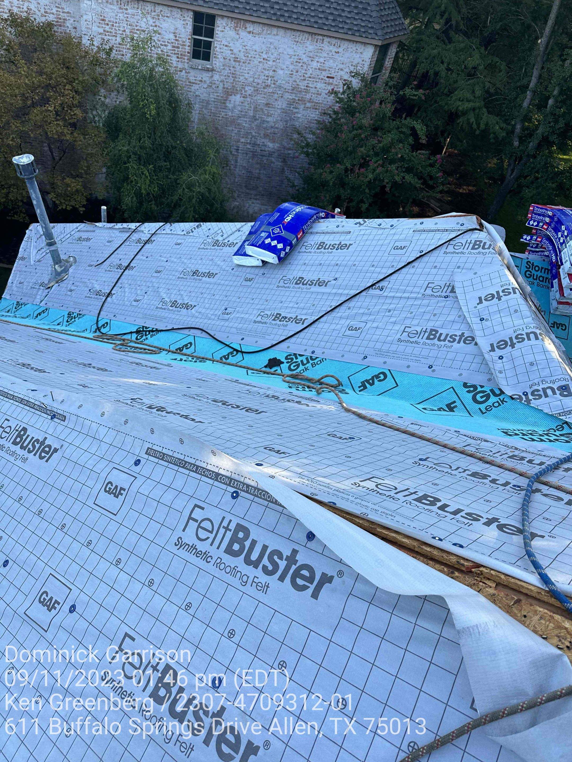 Project in Allen by Zeus Exteriors