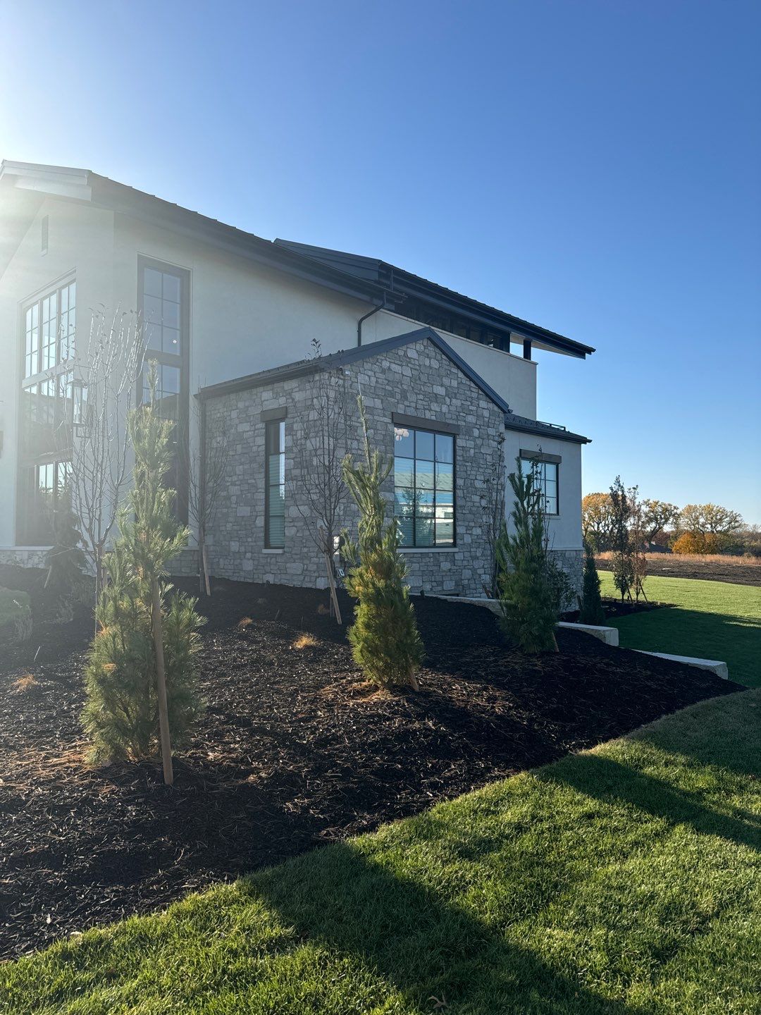 Stunning Custom Home with Davinci Province Shingles by White Castle Roofing