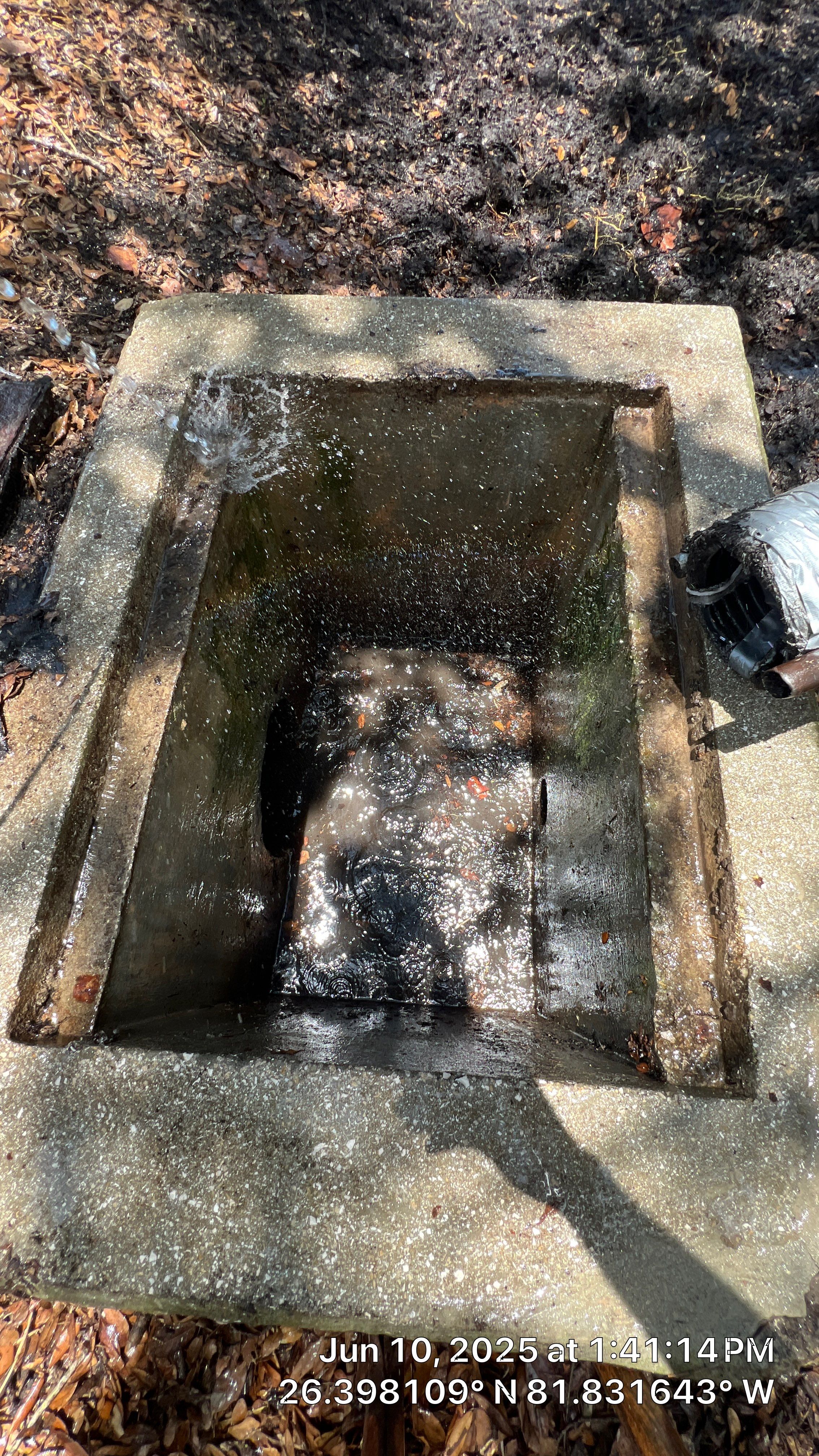Pelican Landing Beach Parking Lot Stormwater System Maintenance by Don Mar, Inc. Storm Water Solutions