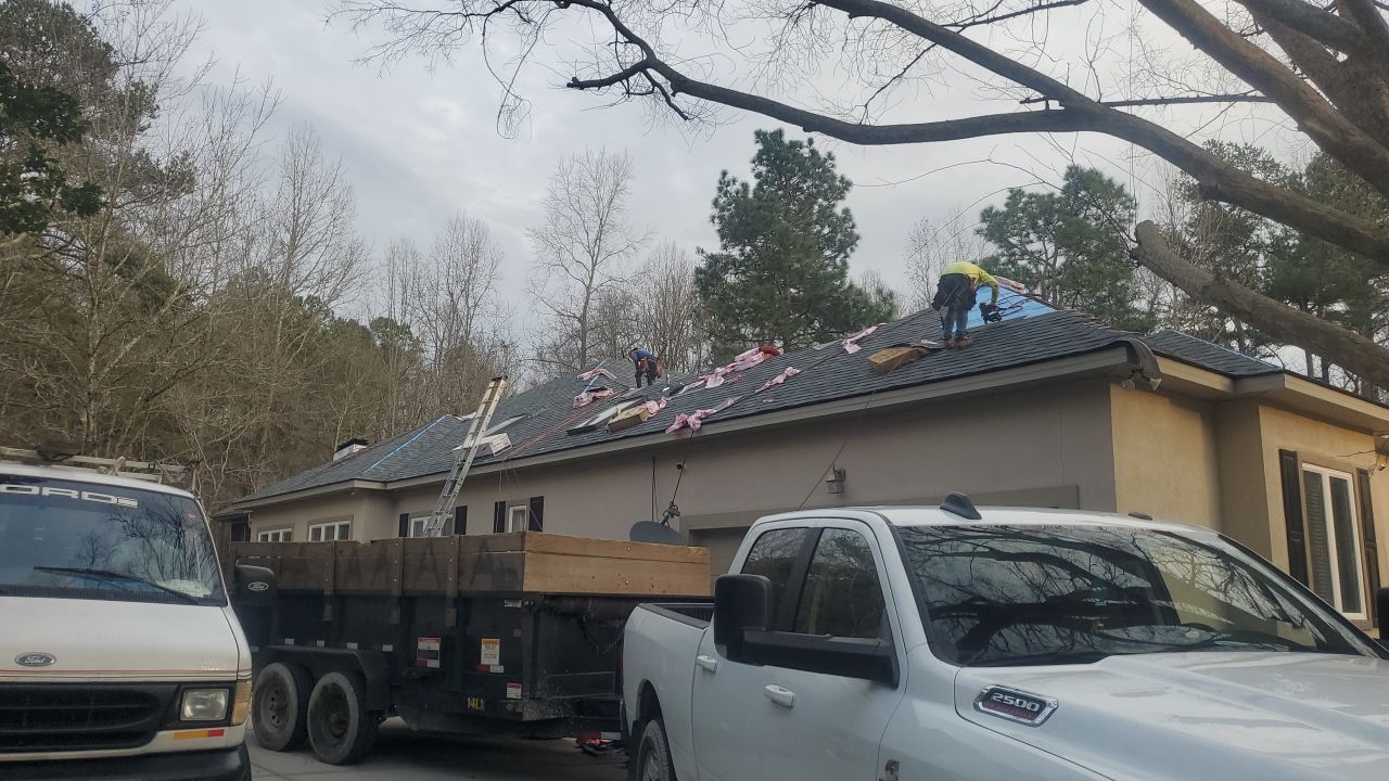 Residential Roofing Installation using Owens Corning by Inspector Roofing and Restoration