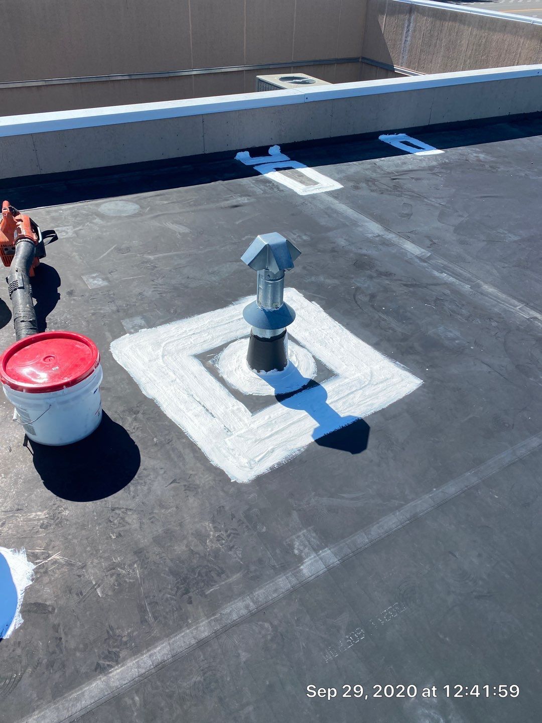 Commercial Roofing Installation using American Standard Coating - S  by A to Z Roofing