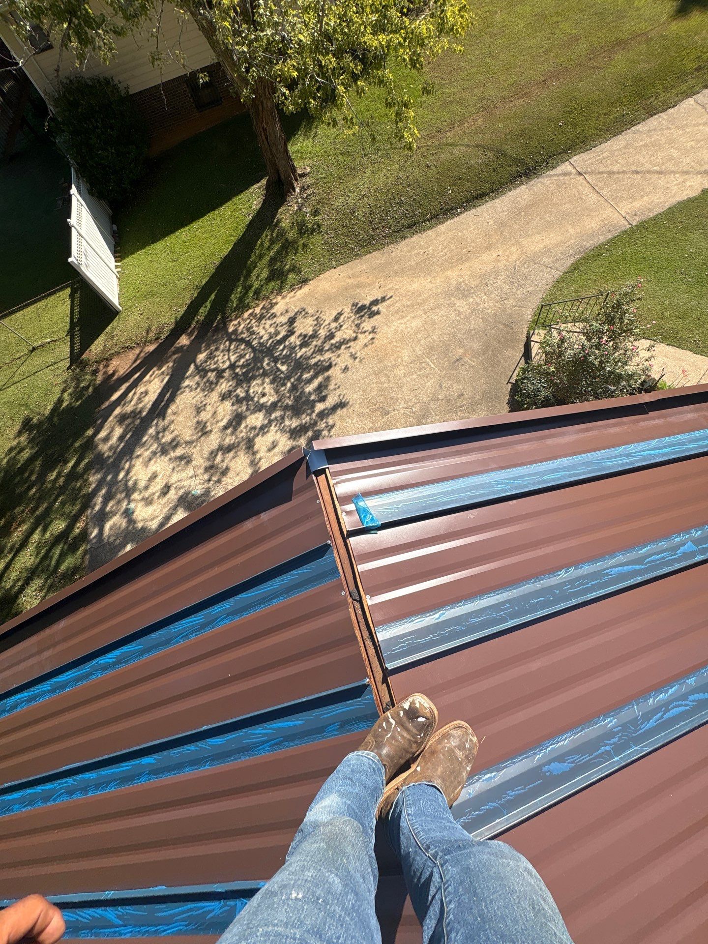 Standing Seam Metal Roof Installation in Trussville by NANOROOF Alabama