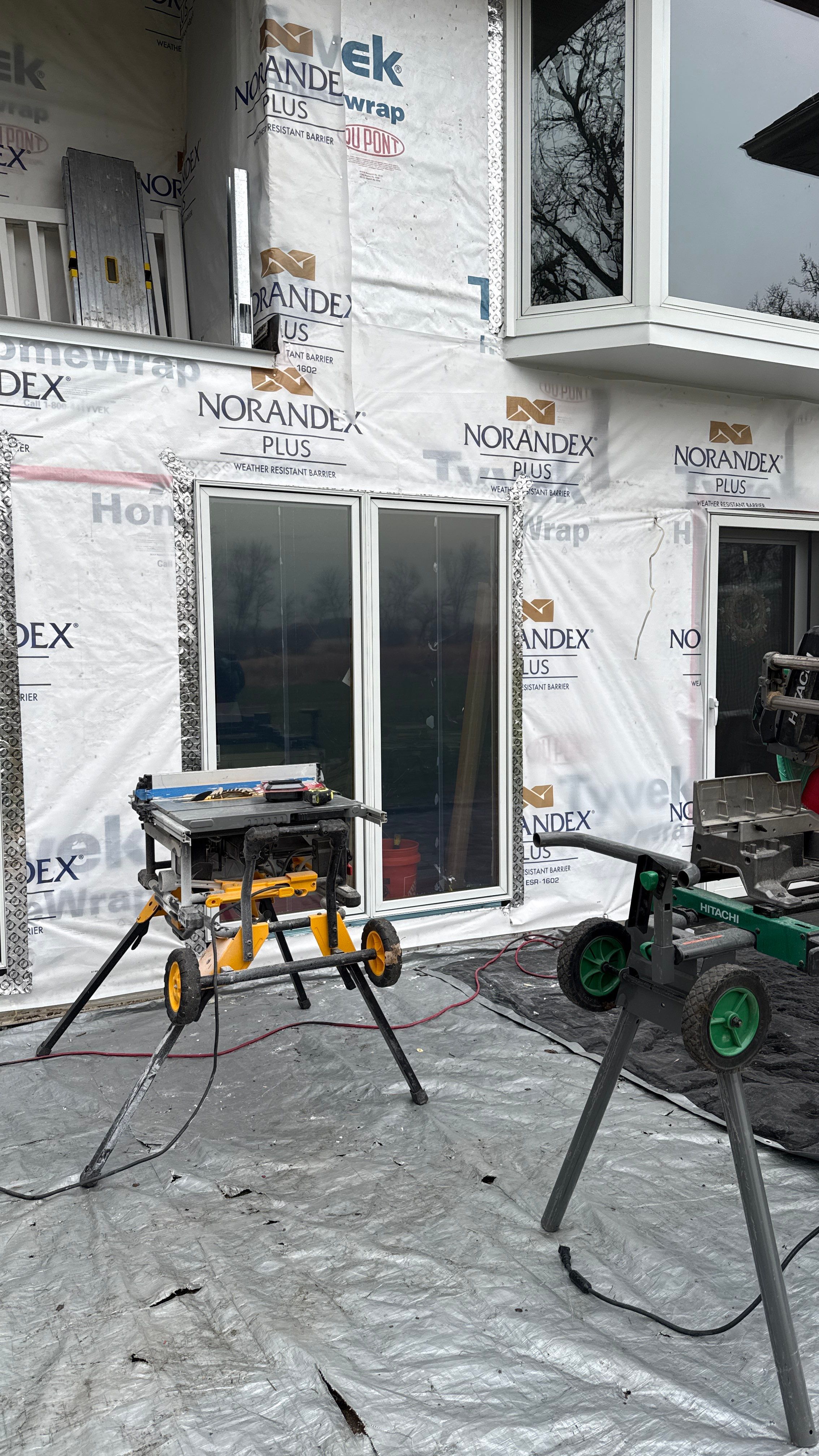 A Clean Window Upgrade Ready for New Siding with Pella Lifestyle Series by United Windows and Siding LLC