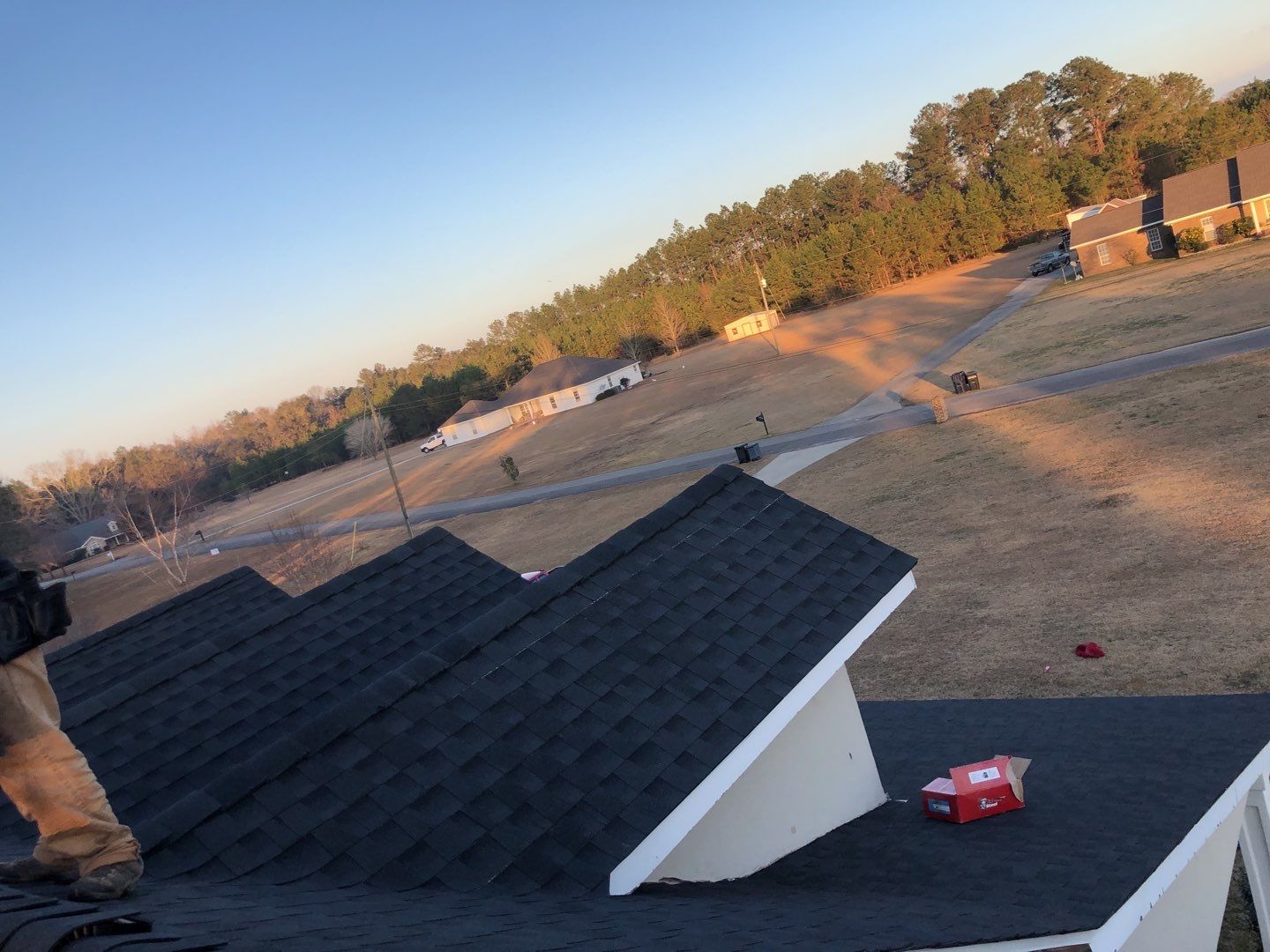 Residential Roofing Installation using Roof Replacement by American Roofing & Construction LLC