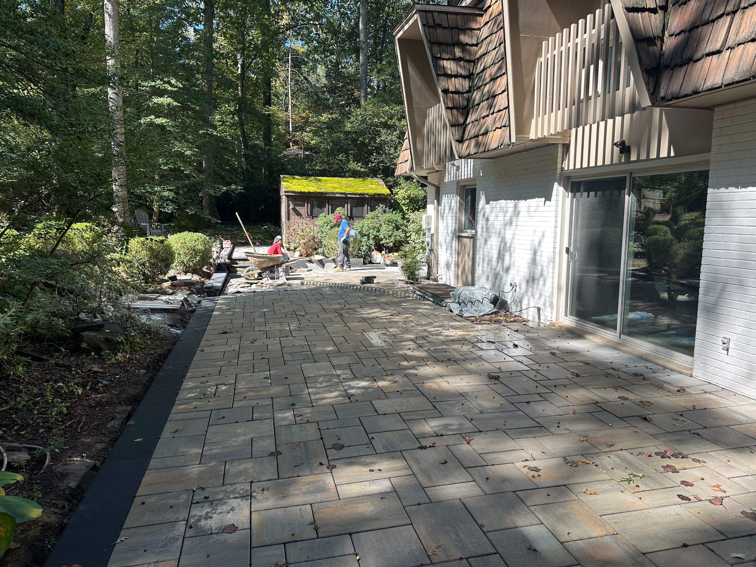 Custom Paver Patio in Reston, VA by Sunburst Construction Inc
