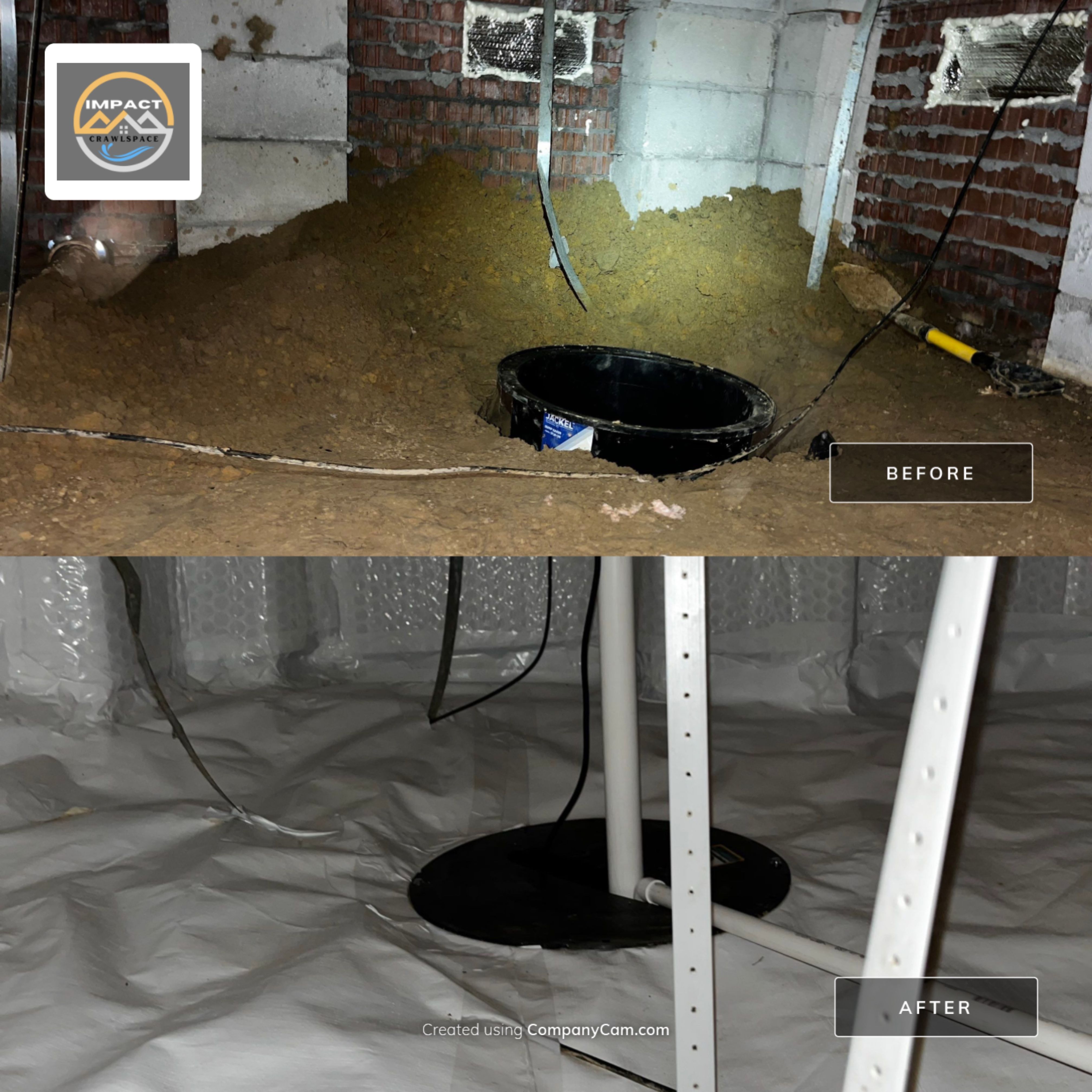 Impact Choice Encapsulation with Mold Removal. by Impact Crawlspace
