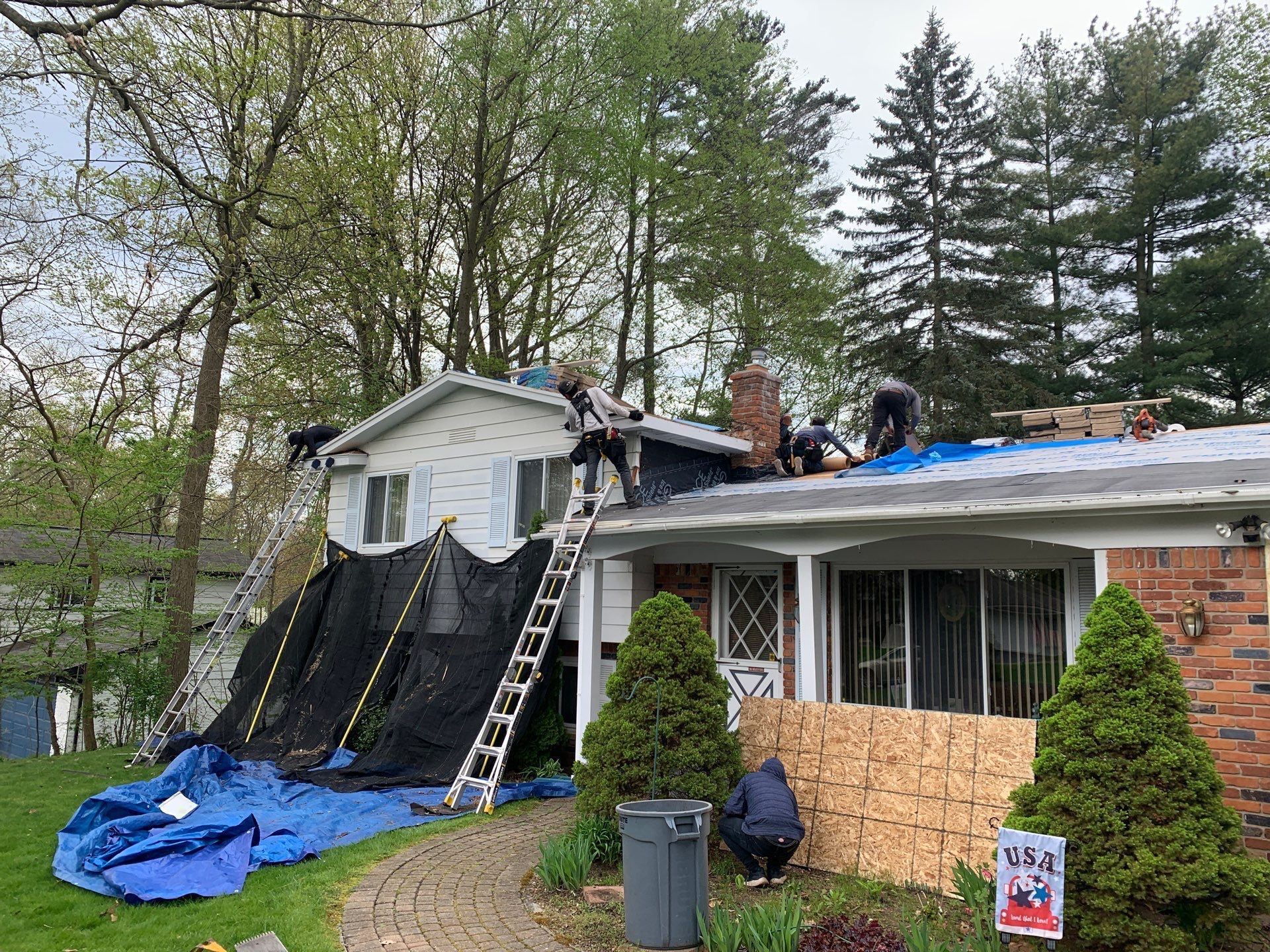 Roof Replacement using CertainTeed Landmark by 180 Contractors