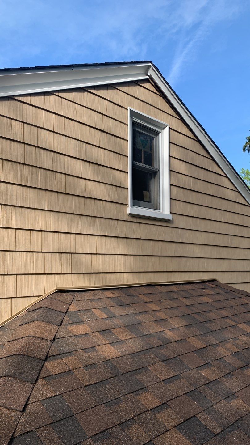 Siding Repair using Certainteed Cedar Impressions by A Plus Exterior