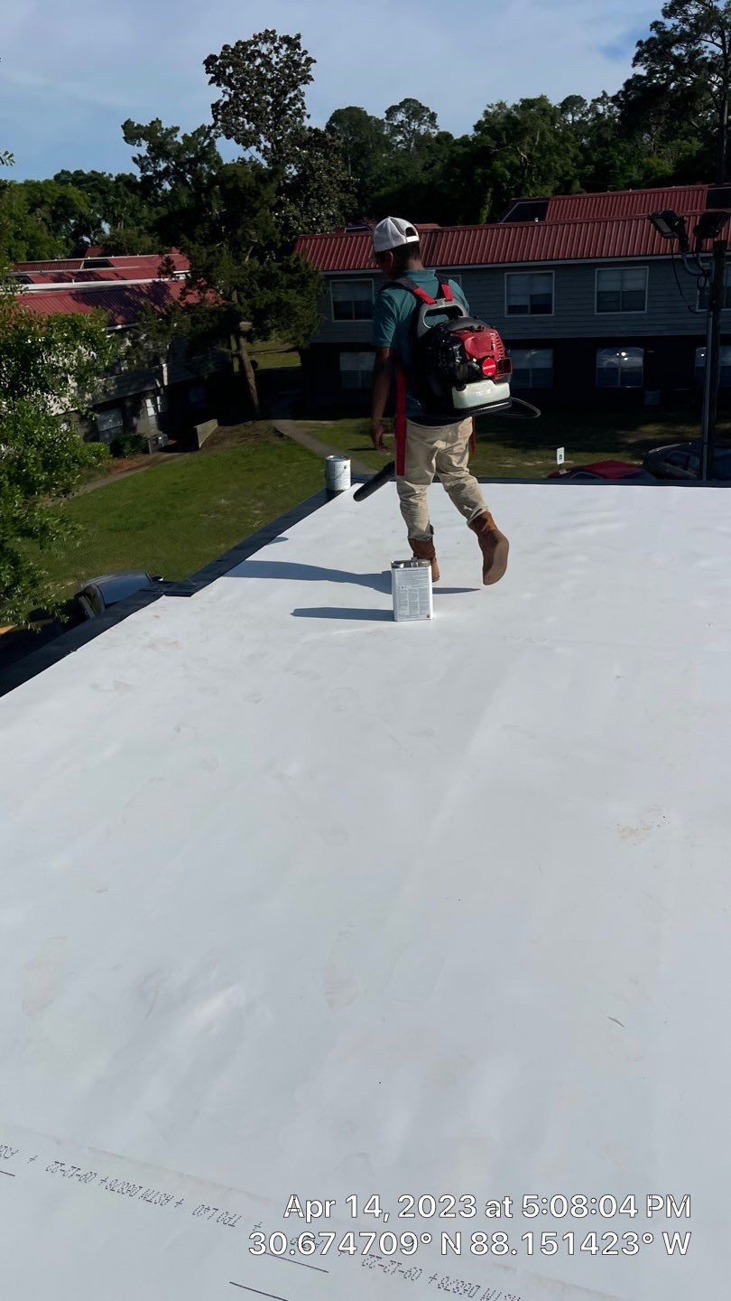 TPO Roof by American Roofing & Construction LLC