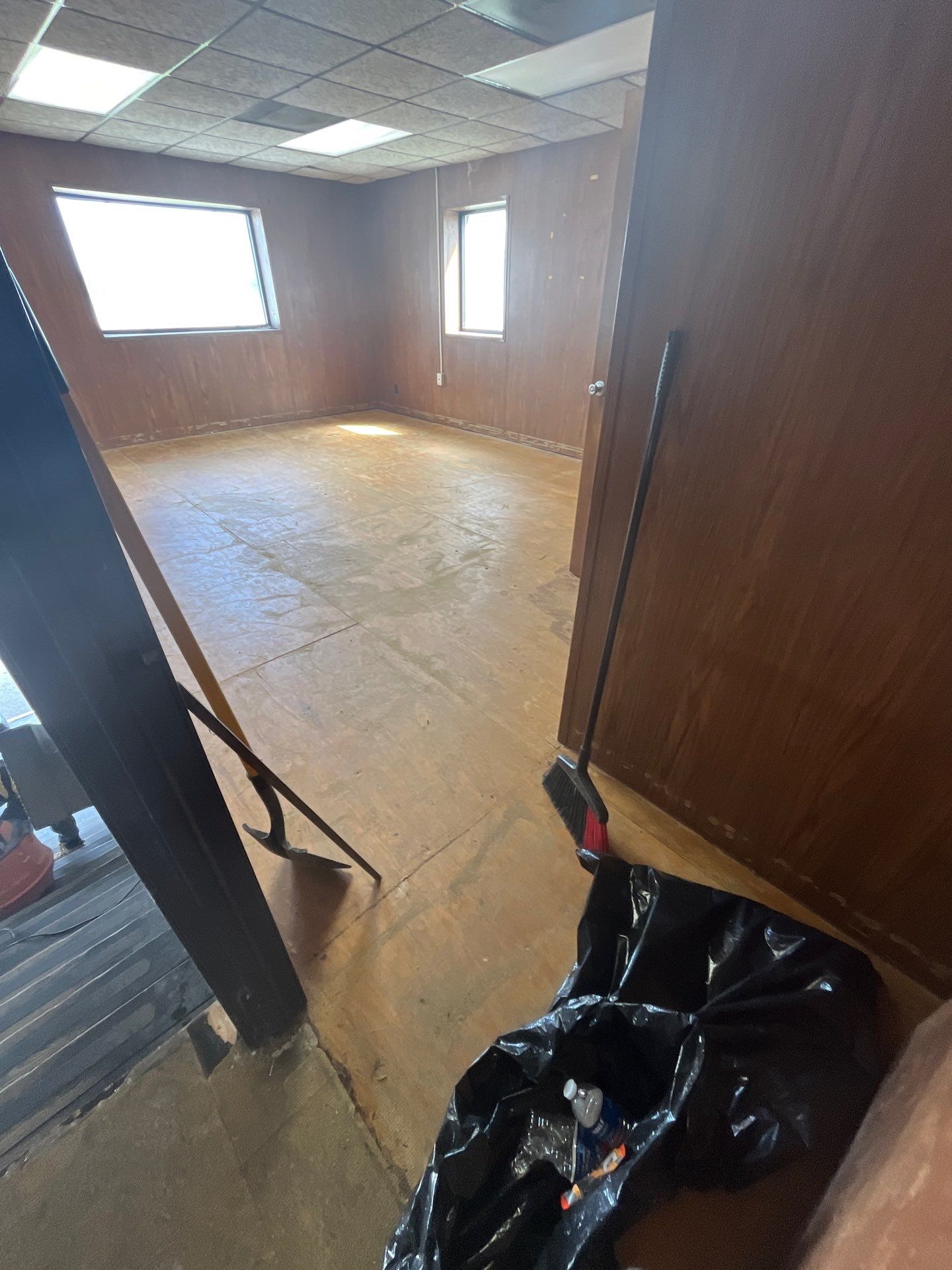 Commercial Remodel with Door Replacement  by L&T General Contractors and Restoration INC