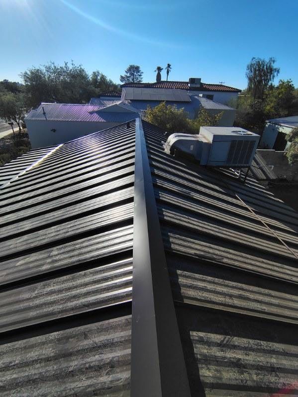 Slate Gray Standing Seam by Reimagine Roofing