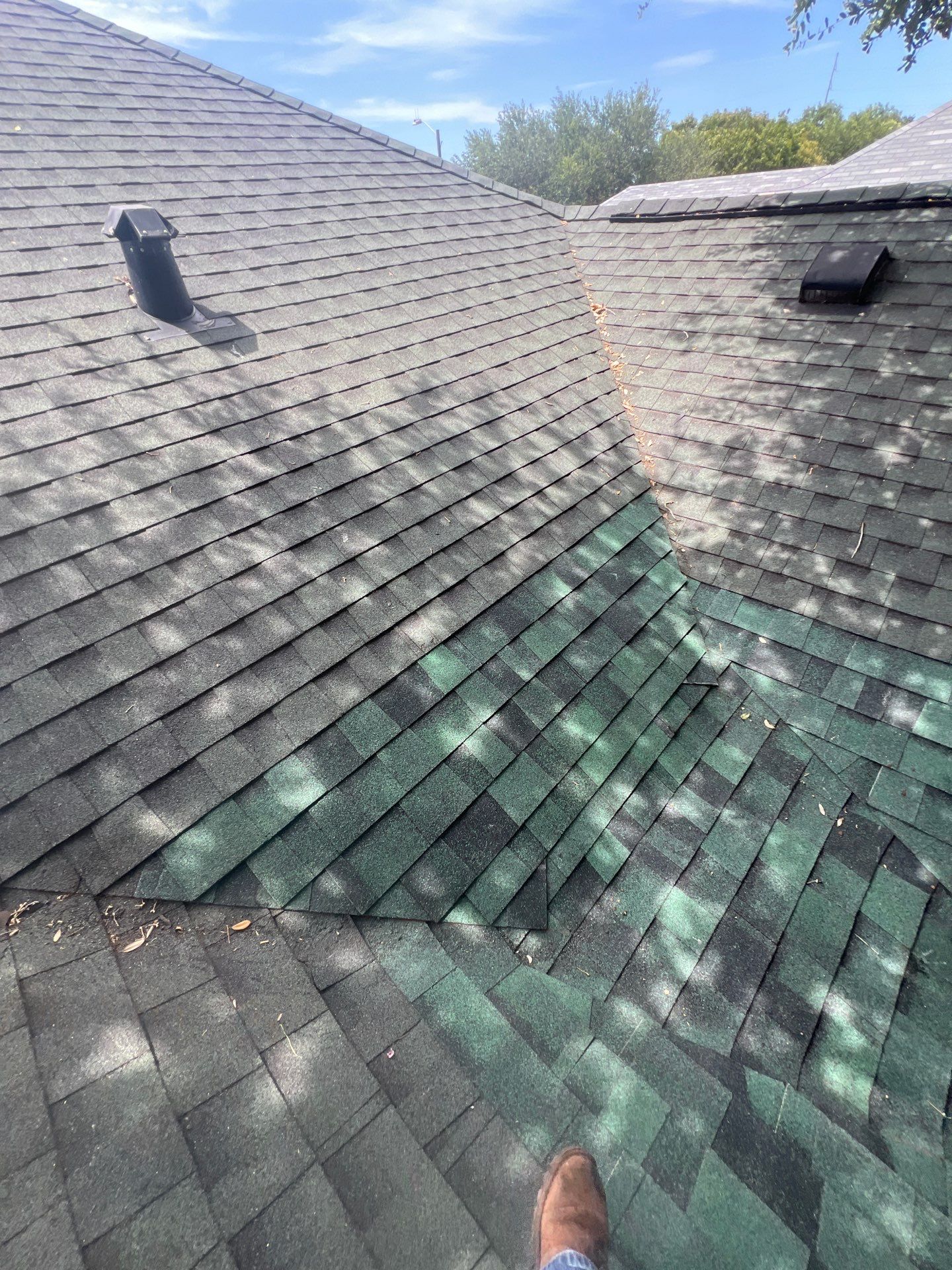 Rotting away under the Oaks by Bayfront Roofing and Construction