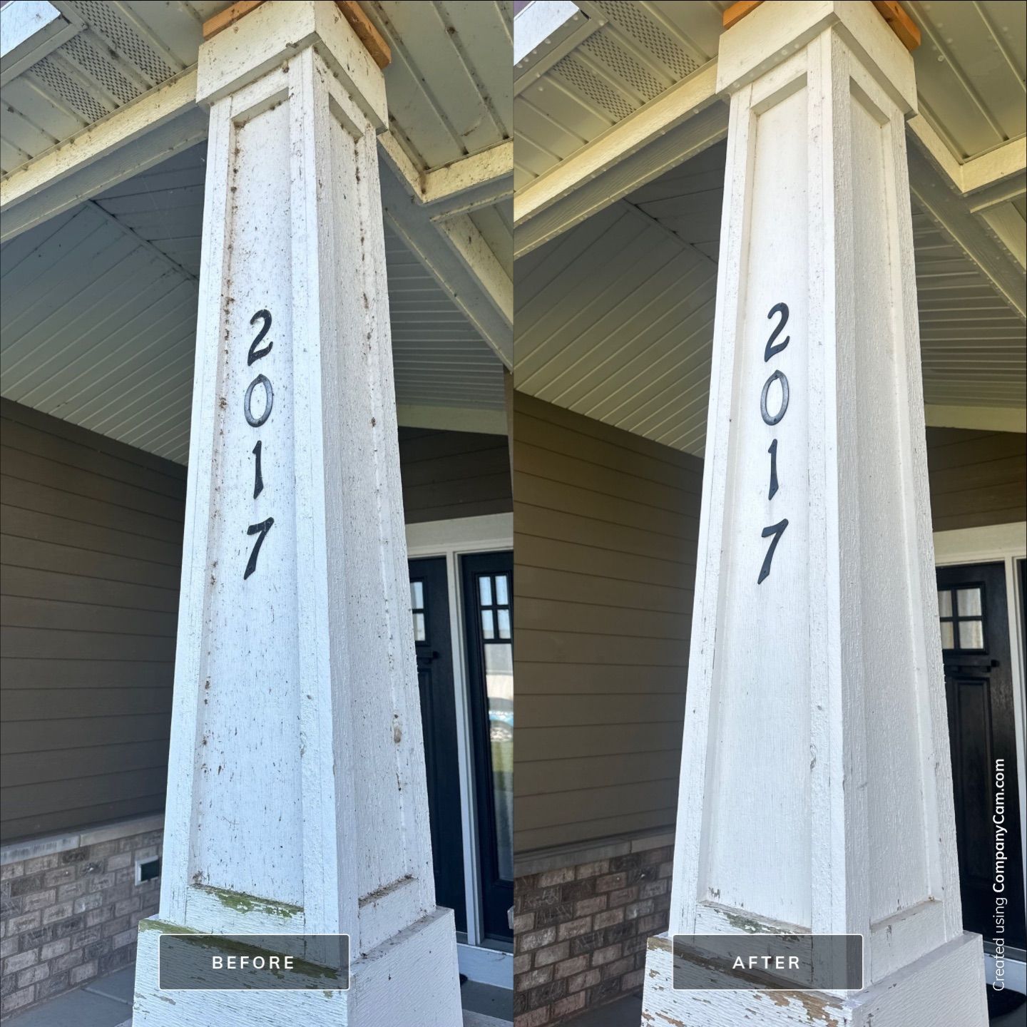 Project in Kenosha by Simmons Power & Soft Washing