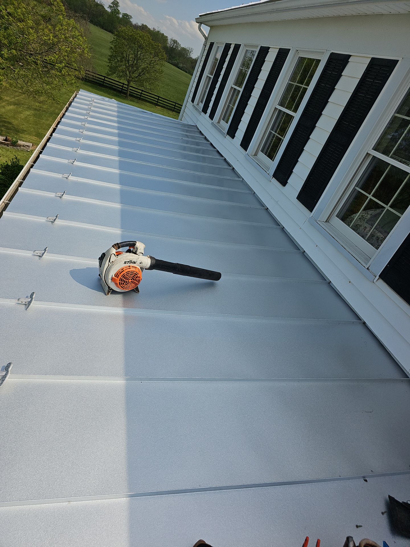 Metal Roof Replacement by Winchester Roofing