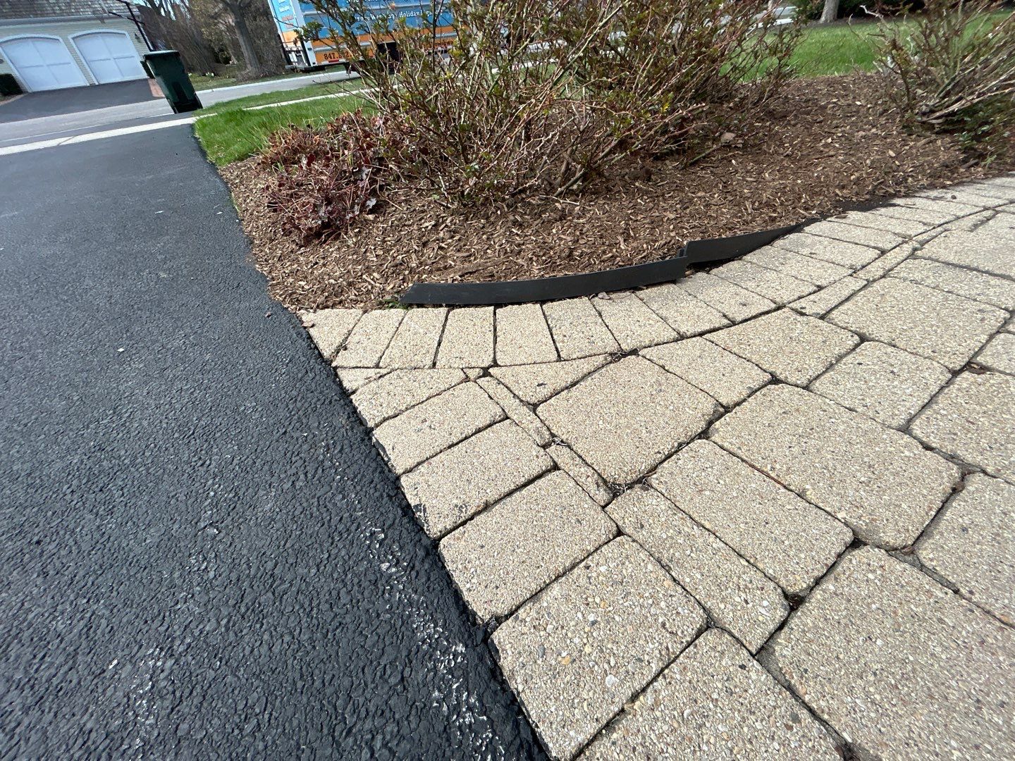 Brick paver repair, cleaning sanding and sealing by Northern Power Washing LLC.