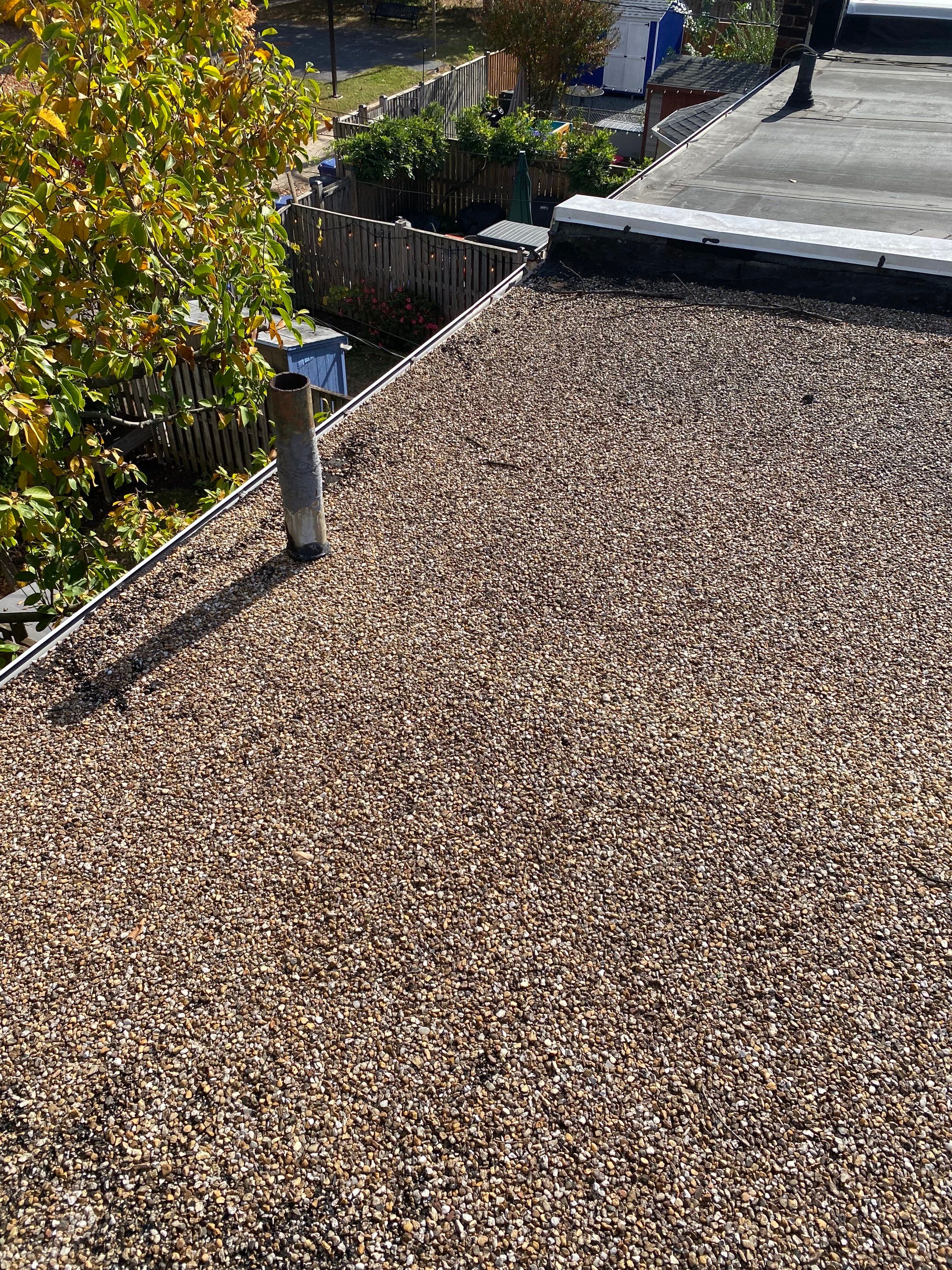 Alexandria: Residential Flat Roof Replacement with Mule Hide TPO Membrane by RM Banning, Inc.