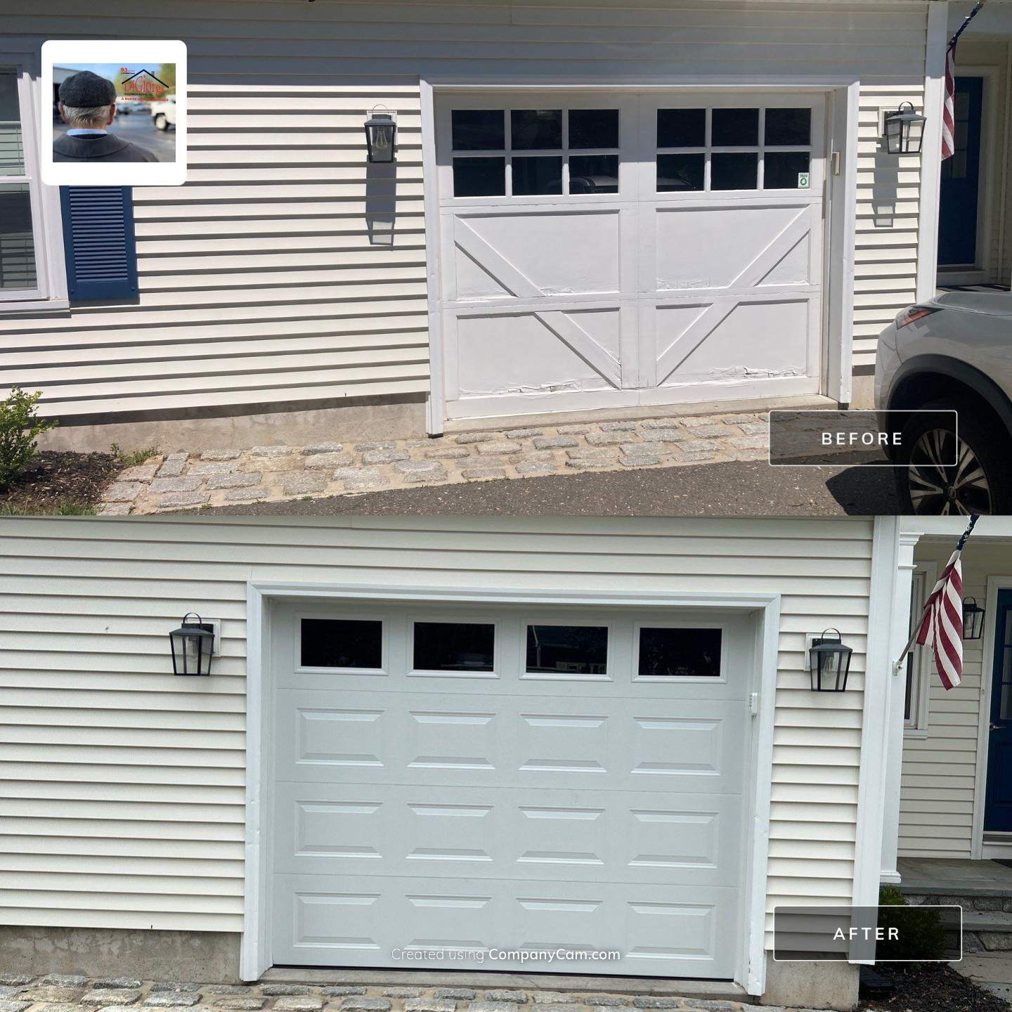  Garage Door Installation Using Amarr Lincoln Garage Door by DiGiorgi Roofing and Siding Inc