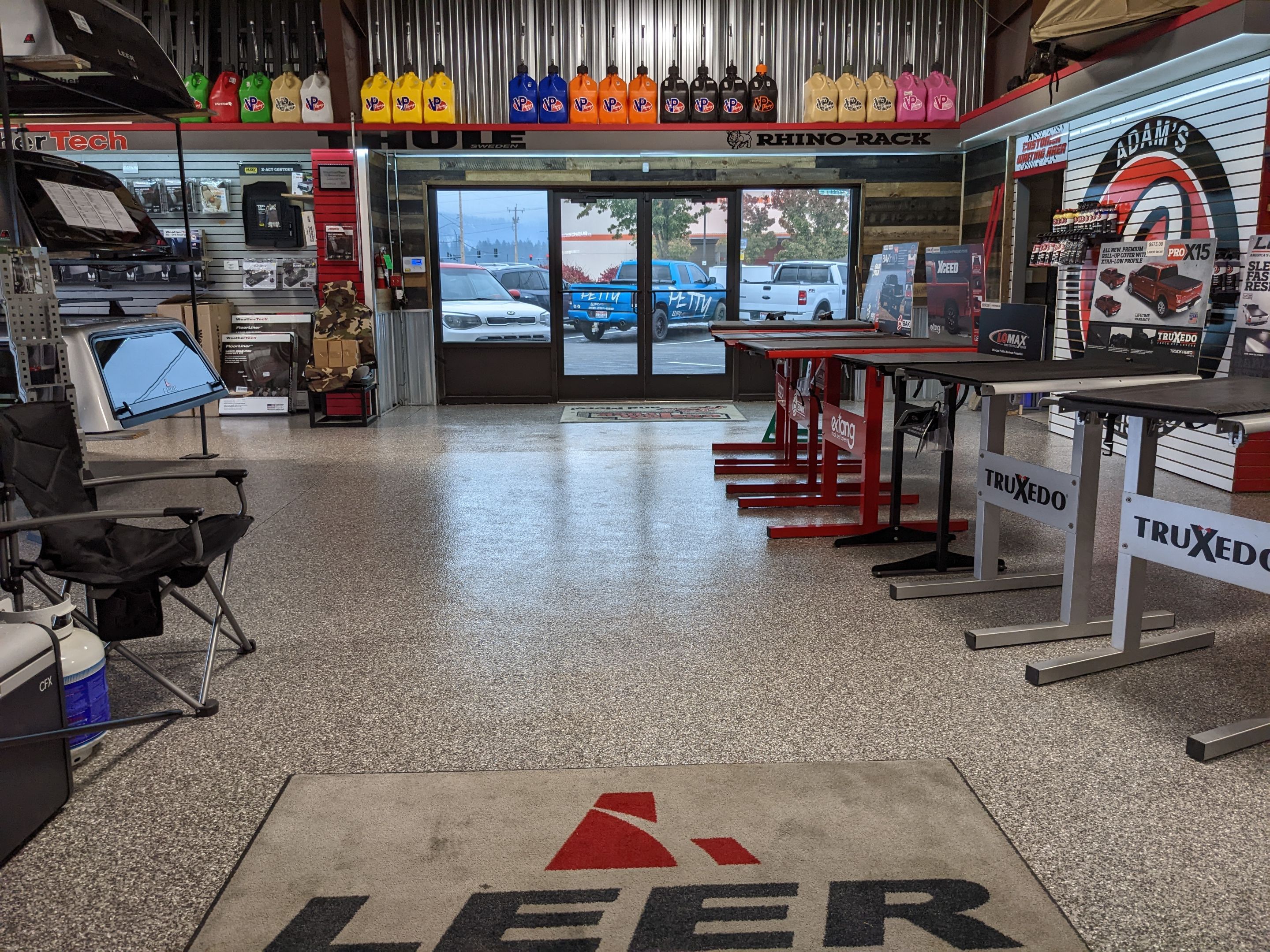 Commercial Showroom Transformation in Silvercreek by Croc Coatings, LLC