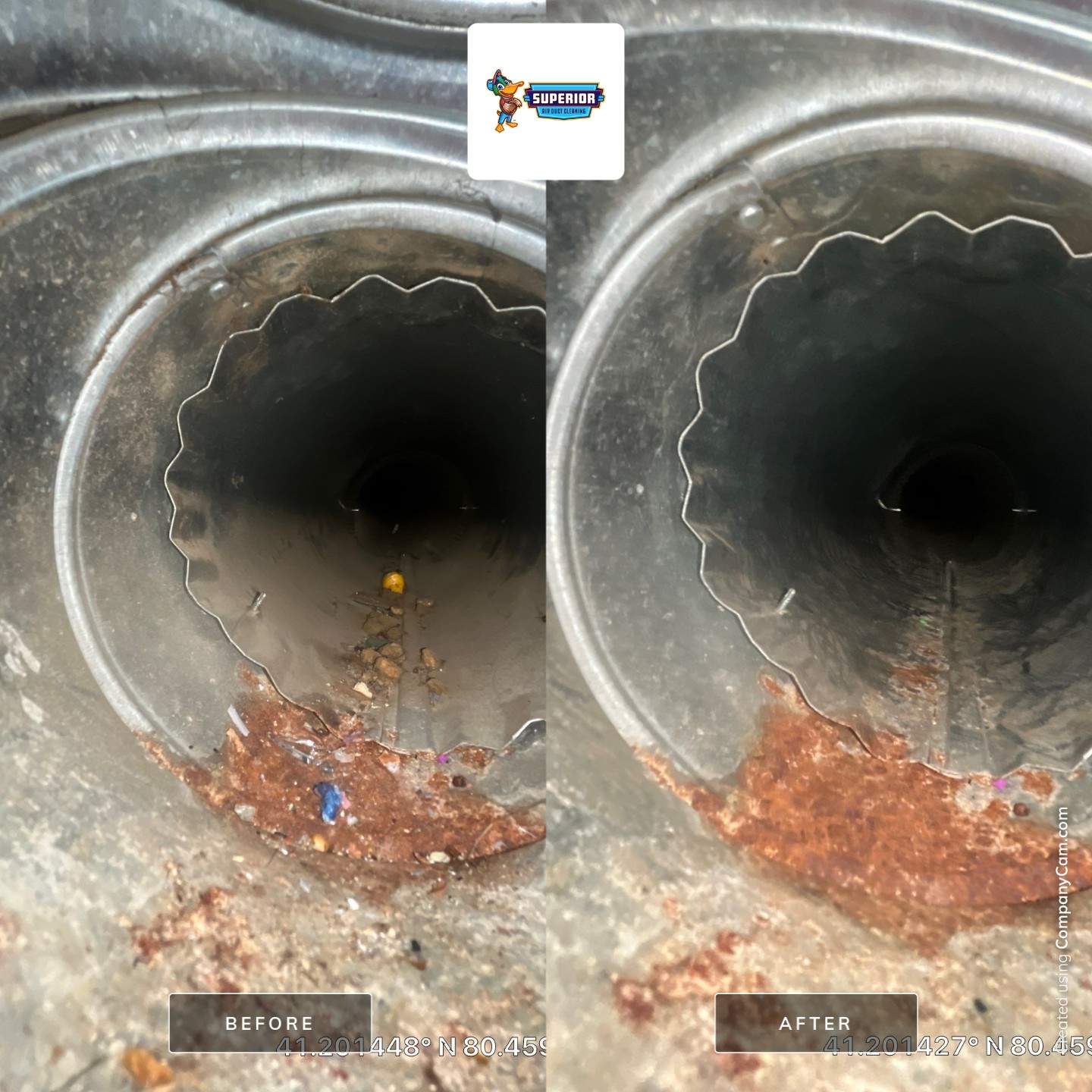 Air Duct Cleaning With a Vacuum Truck in Hermitage, PA by Superior Air Duct Cleaning