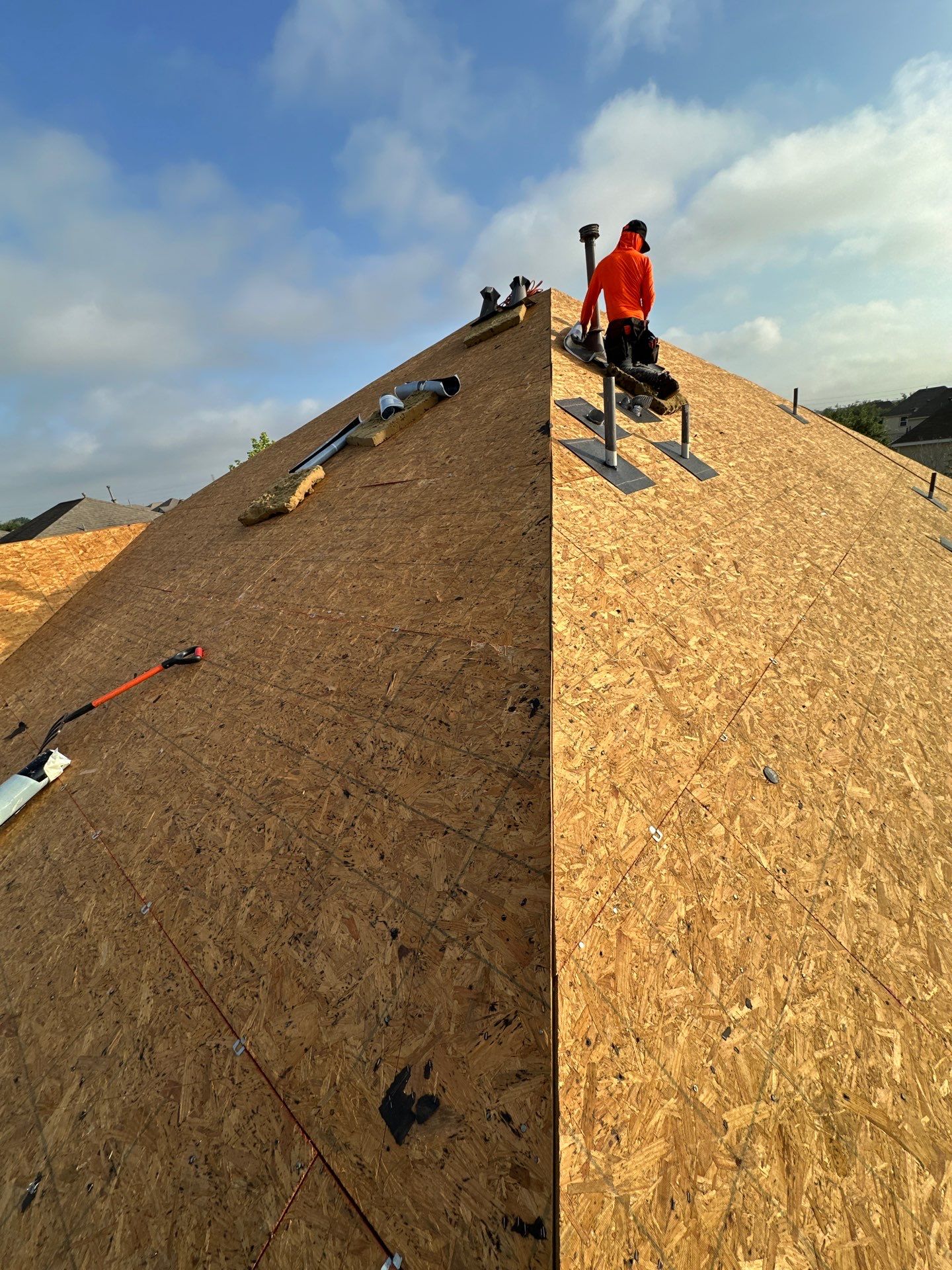 Project in Katy by Motion Roofing