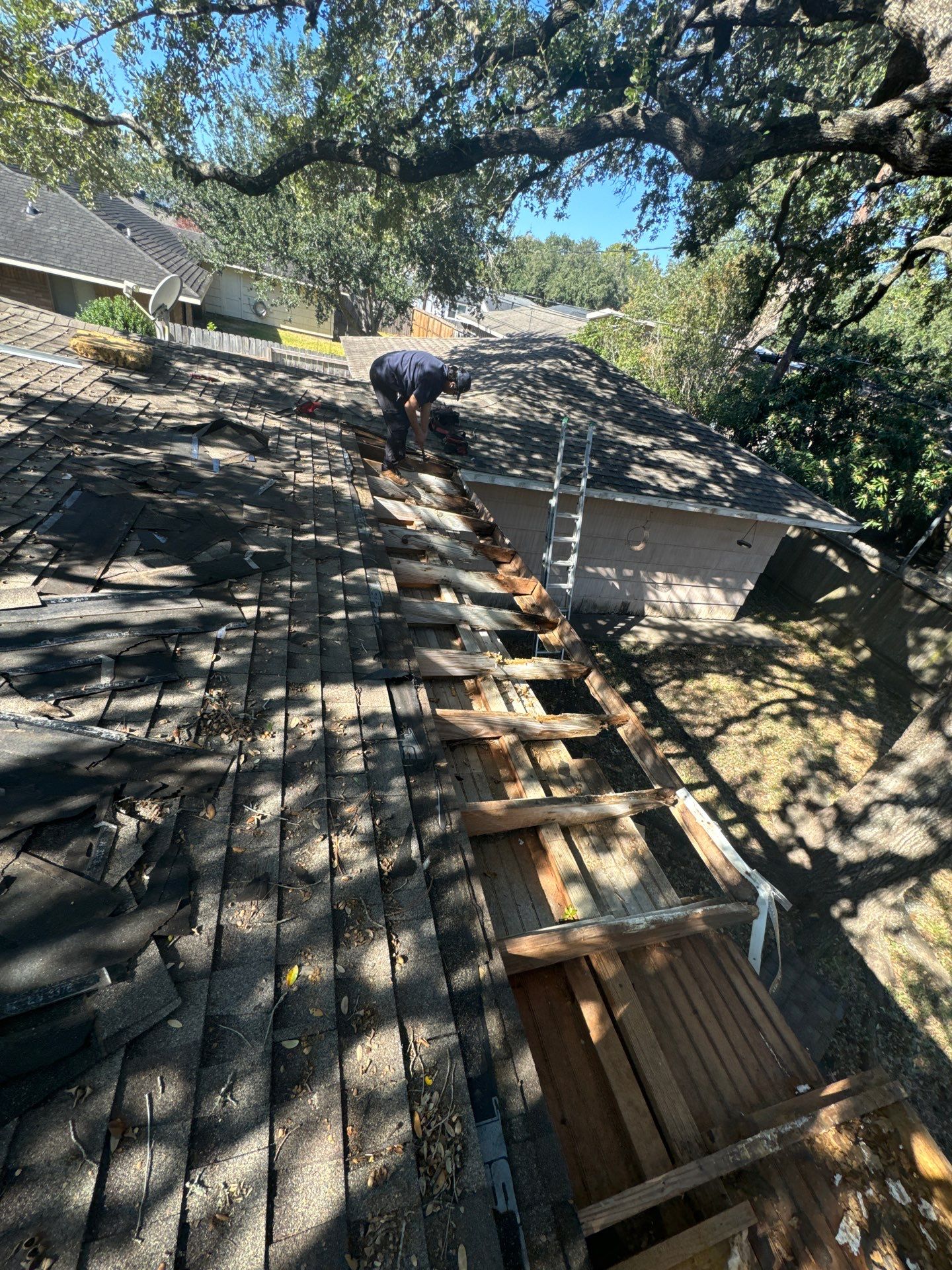 Project in Houston, TX by Associates Roofing Unlimited 