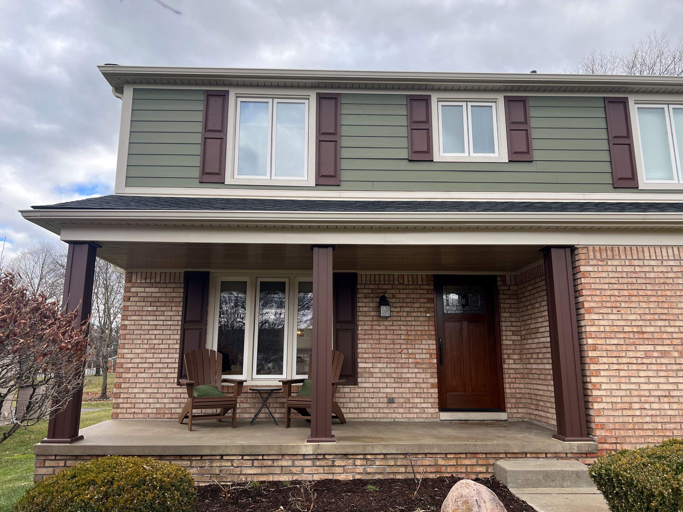 James Hardie Siding Installation & GAF Roof Replacement by Bloomfield Construction & Restoration