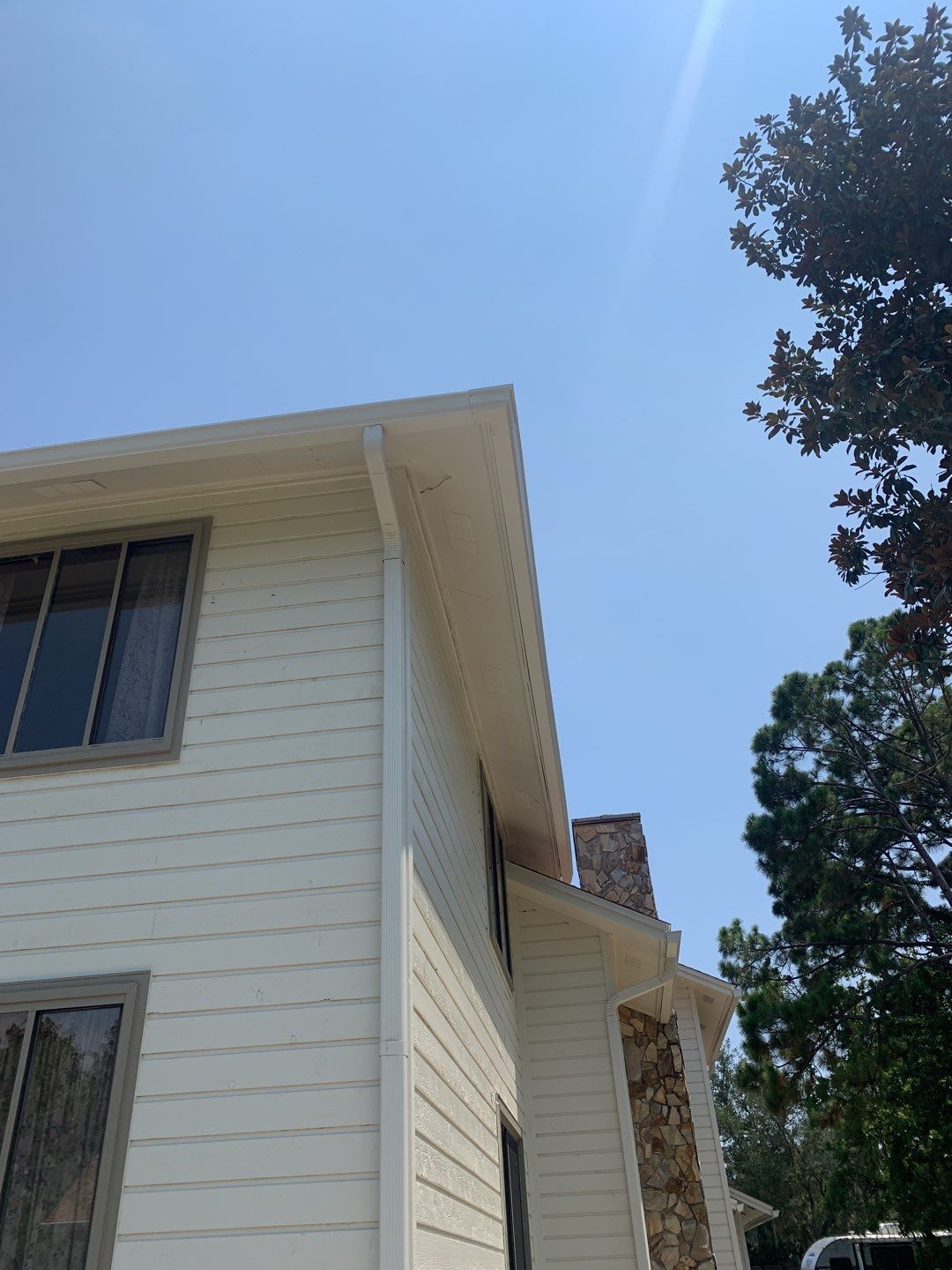 Heavy-Duty Commercial Downspouts in Panama City Beach FL by Gutter Professors