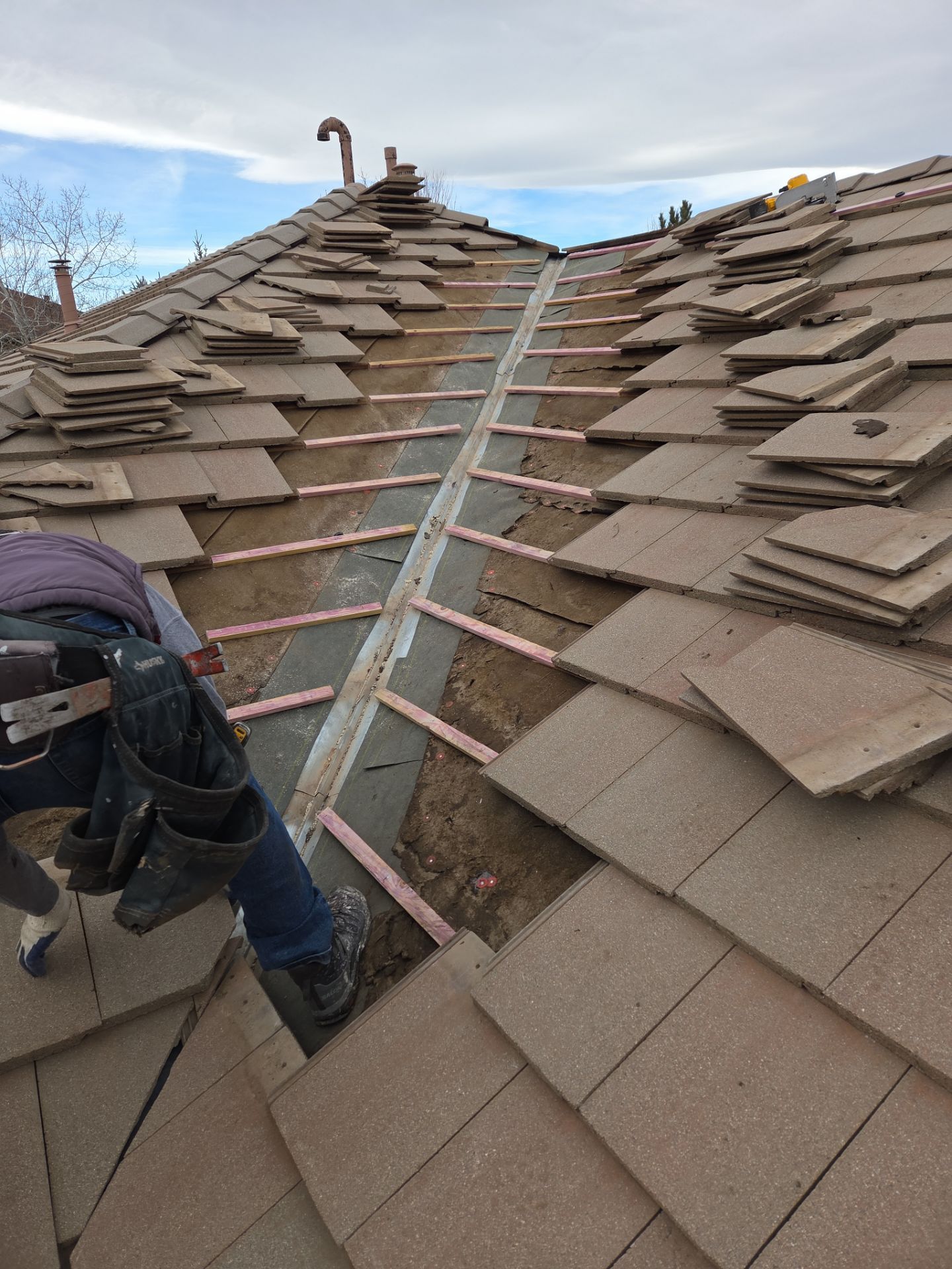 Tile Leak Repair by RTP Roofing Company